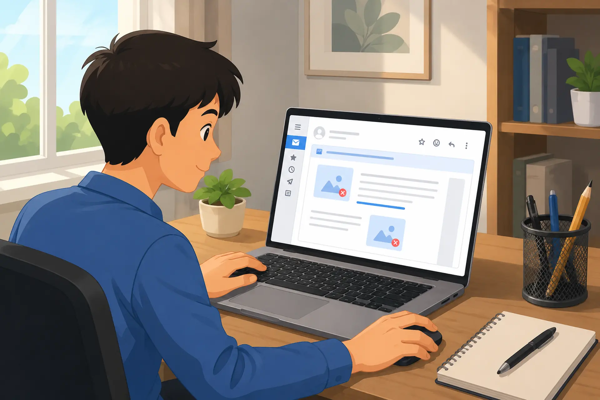 Hướng dẫn cách tắt tự động tải và hiển thị ảnh trong Gmail trên điện thoại và máy tính