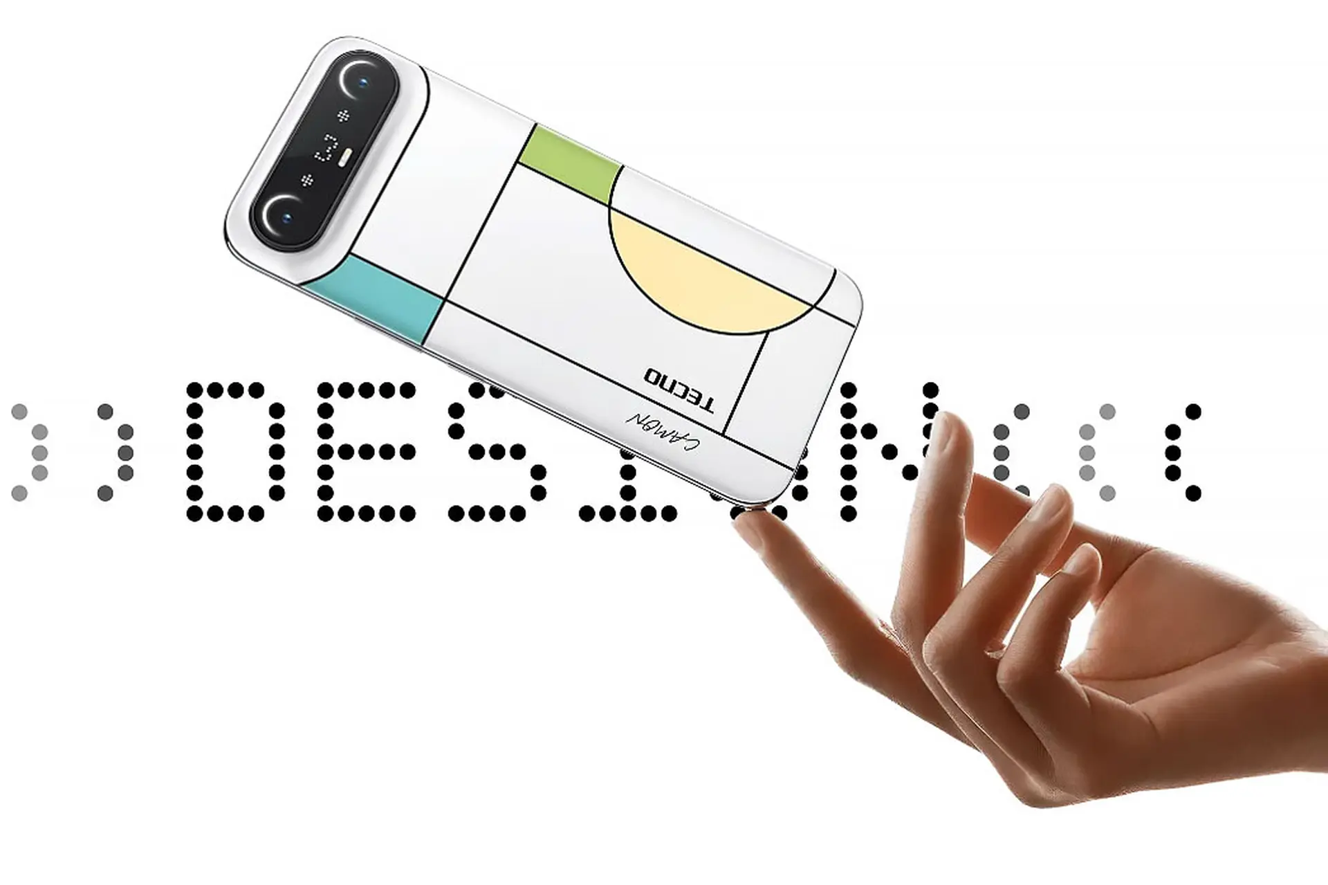 TECNO Camon 50 Slim ra mắt: Mỏng 6,39 mm, mặt lưng có 354 đèn mini-LED