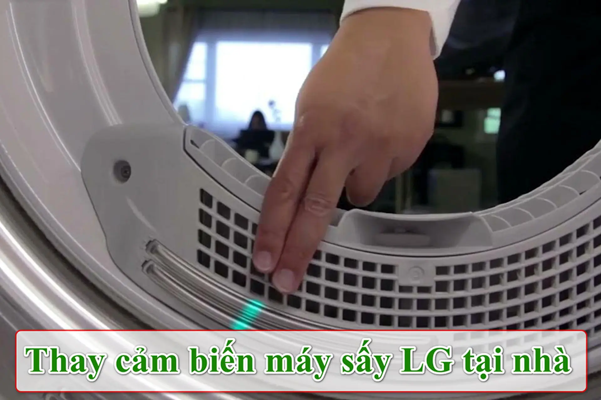 Hướng dẫn thay cảm biến máy sấy LG để bạn có thể xử lý khi không gọi được thợ