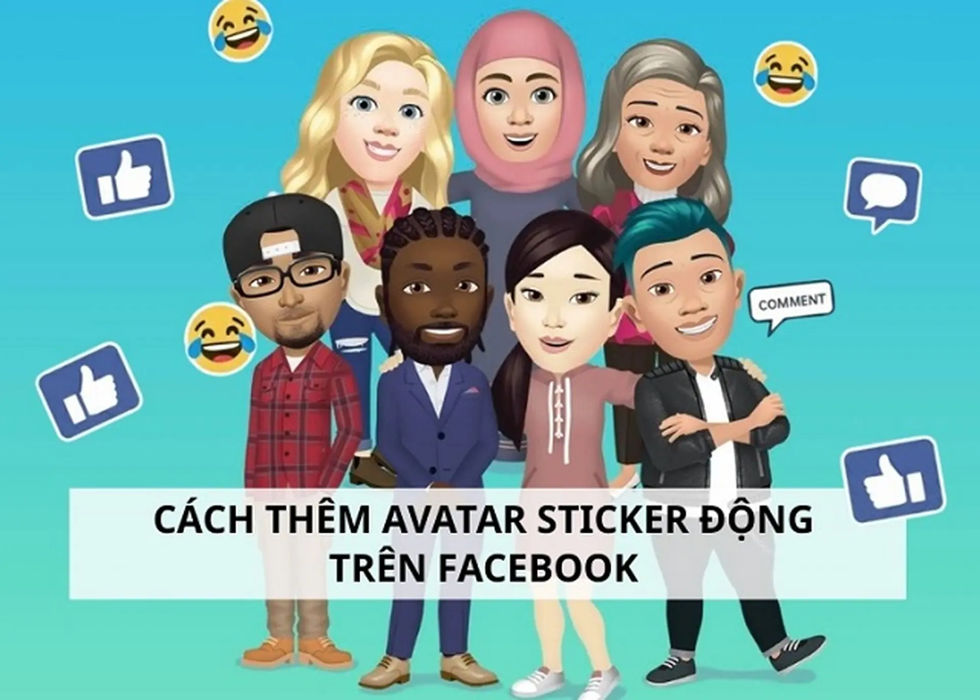 Hướng dẫn cách thêm avatar sticker động trên Facebook để làm mới ảnh đại diện cá nhân