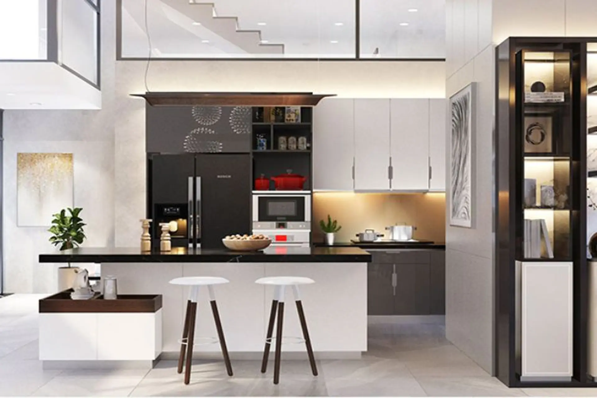 Gợi ý các ý tưởng thiết kế nhà bếp sáng tạo và tiện nghi giúp gia tăng cảm hứng nấu ăn mỗi ngày