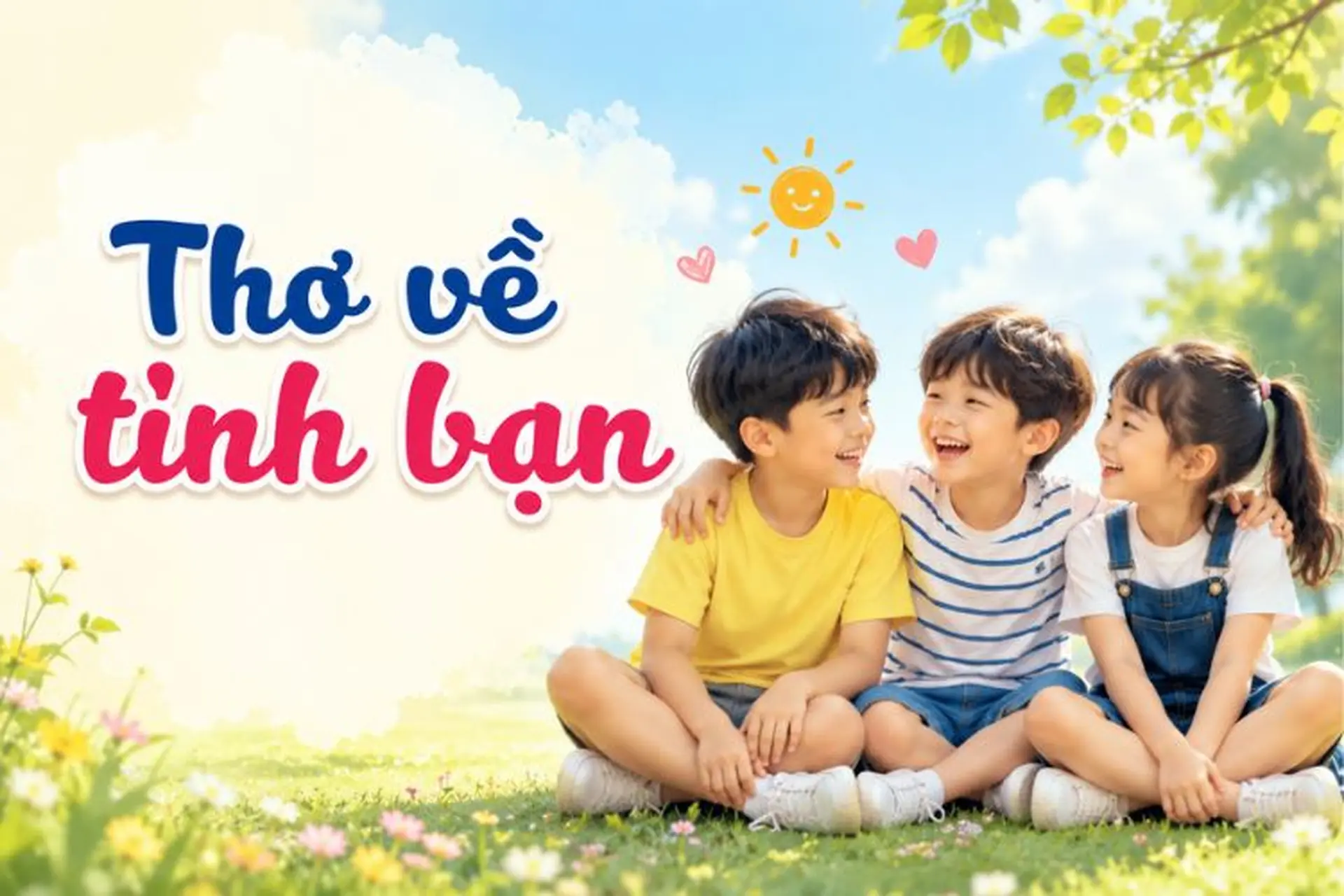 Thơ về tình bạn hay, ý nghĩa và sâu sắc để gửi tặng người bạn thân thương