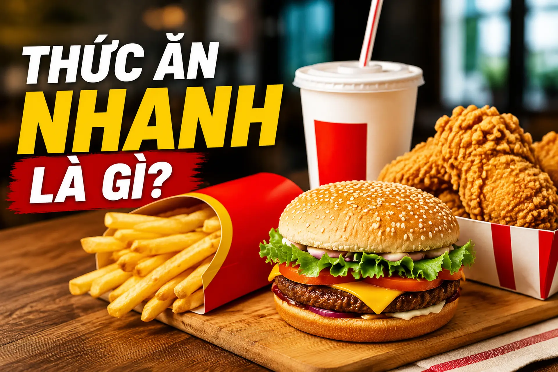 Thức ăn nhanh là gì? Cảnh báo tác hại và cách ăn đúng để không gây hại sức khỏe mỗi ngày