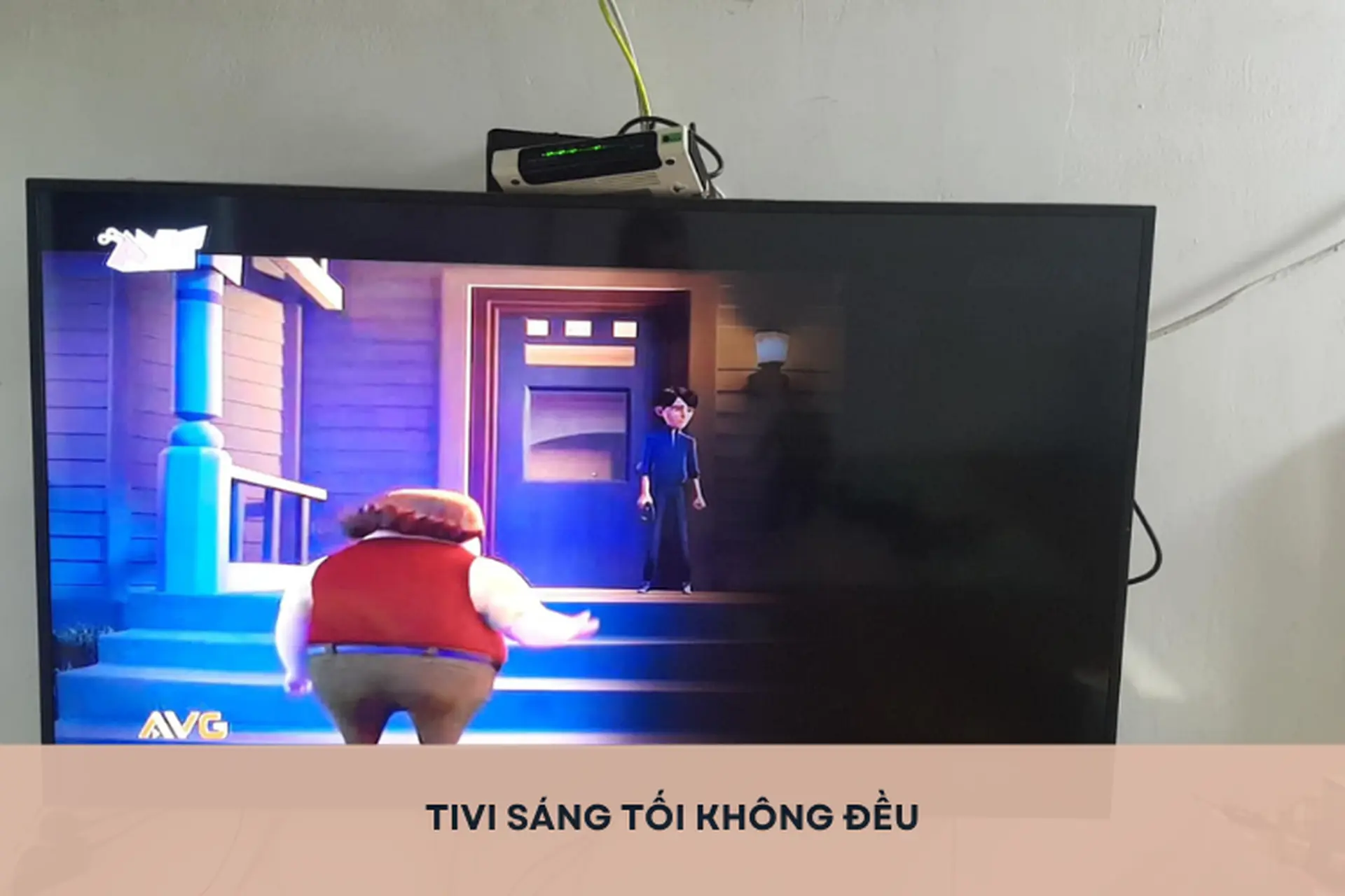 Hiện tượng tivi sáng tối không đều là thế nào? Nguyên nhân và hướng dẫn cách khắc phục