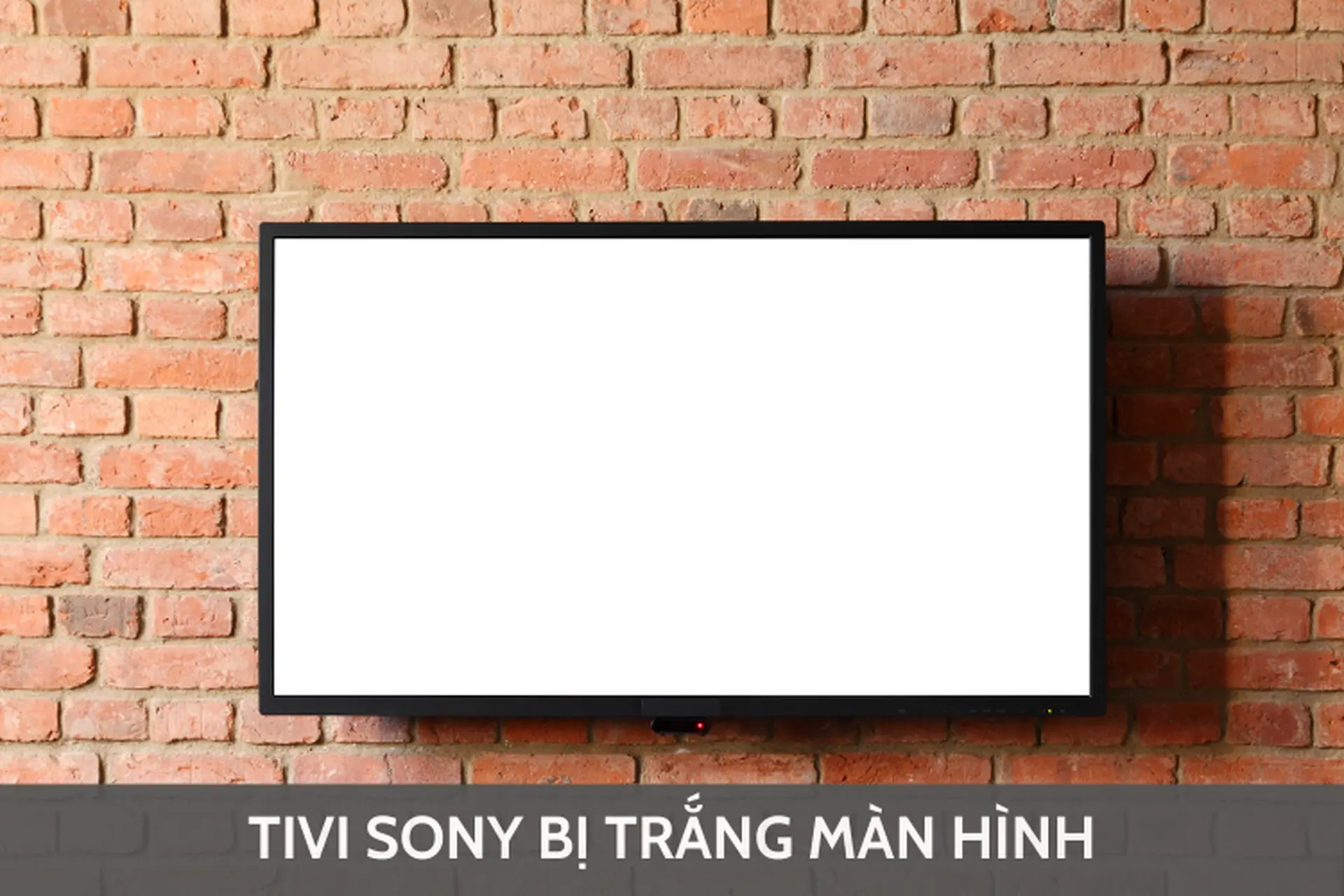 Tivi Sony bị trắng màn hình: Tìm hiểu 7 nguyên nhân và hướng dẫn cách khắc phục