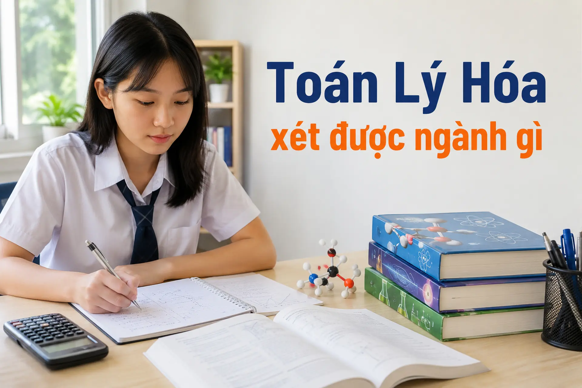 Toán Lý Hóa xét được ngành gì? Nhóm ngành phù hợp, cơ hội nghề nghiệp và cách chọn trường hiệu quả