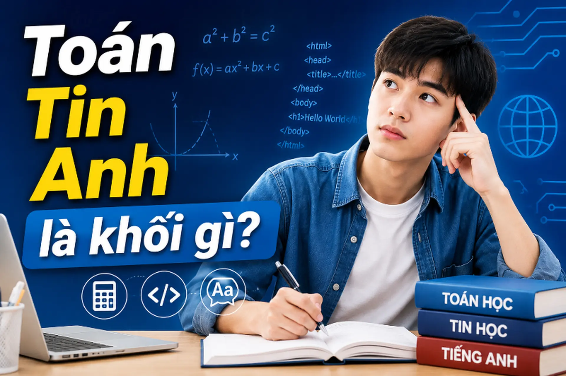 Toán Tin Anh là khối gì? Ngành học, trường tuyển sinh và cơ hội xét tuyển