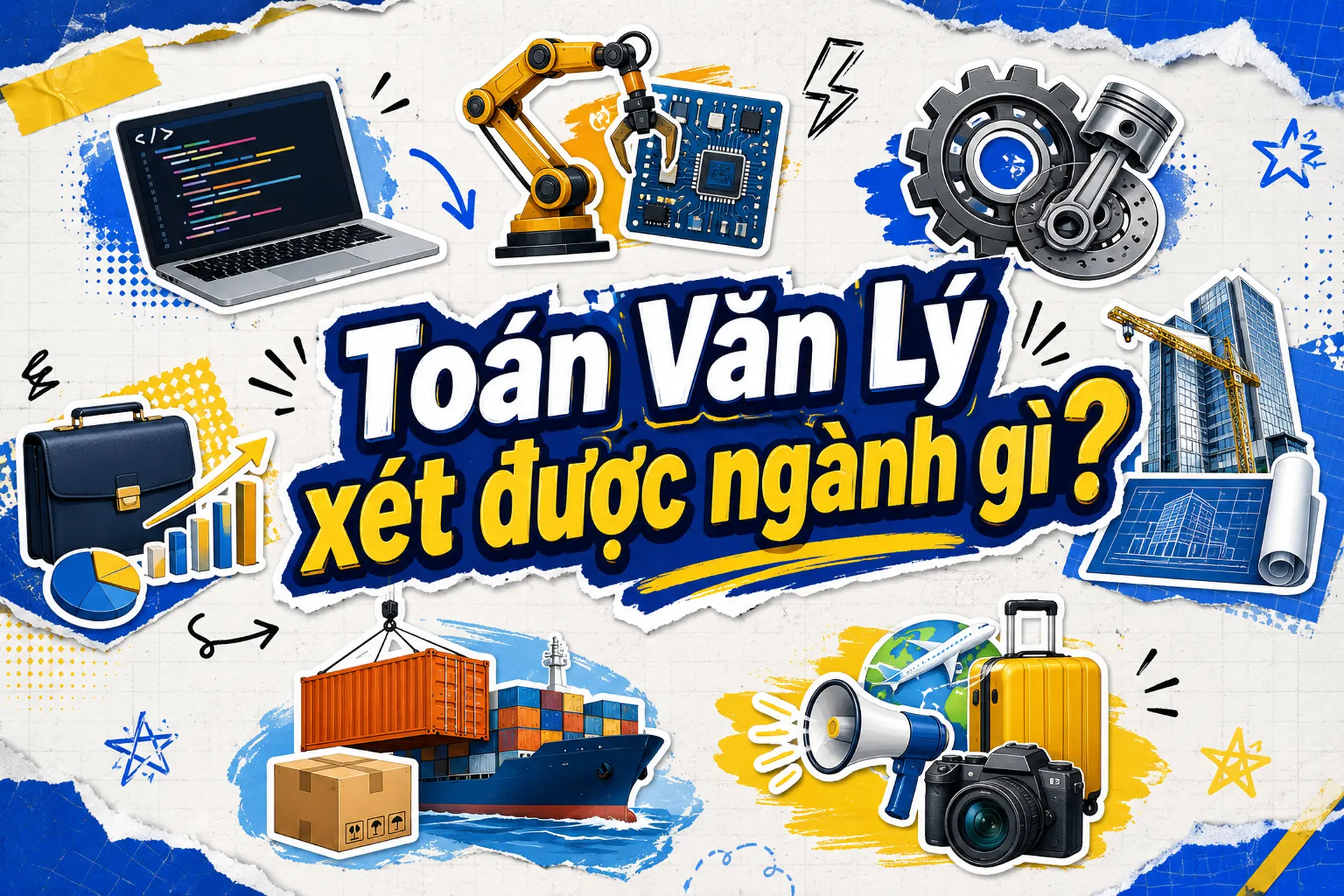 Toán Văn Lý xét được ngành gì? Tìm hiểu khối C01, ngành học và trường tuyển sinh nổi bật