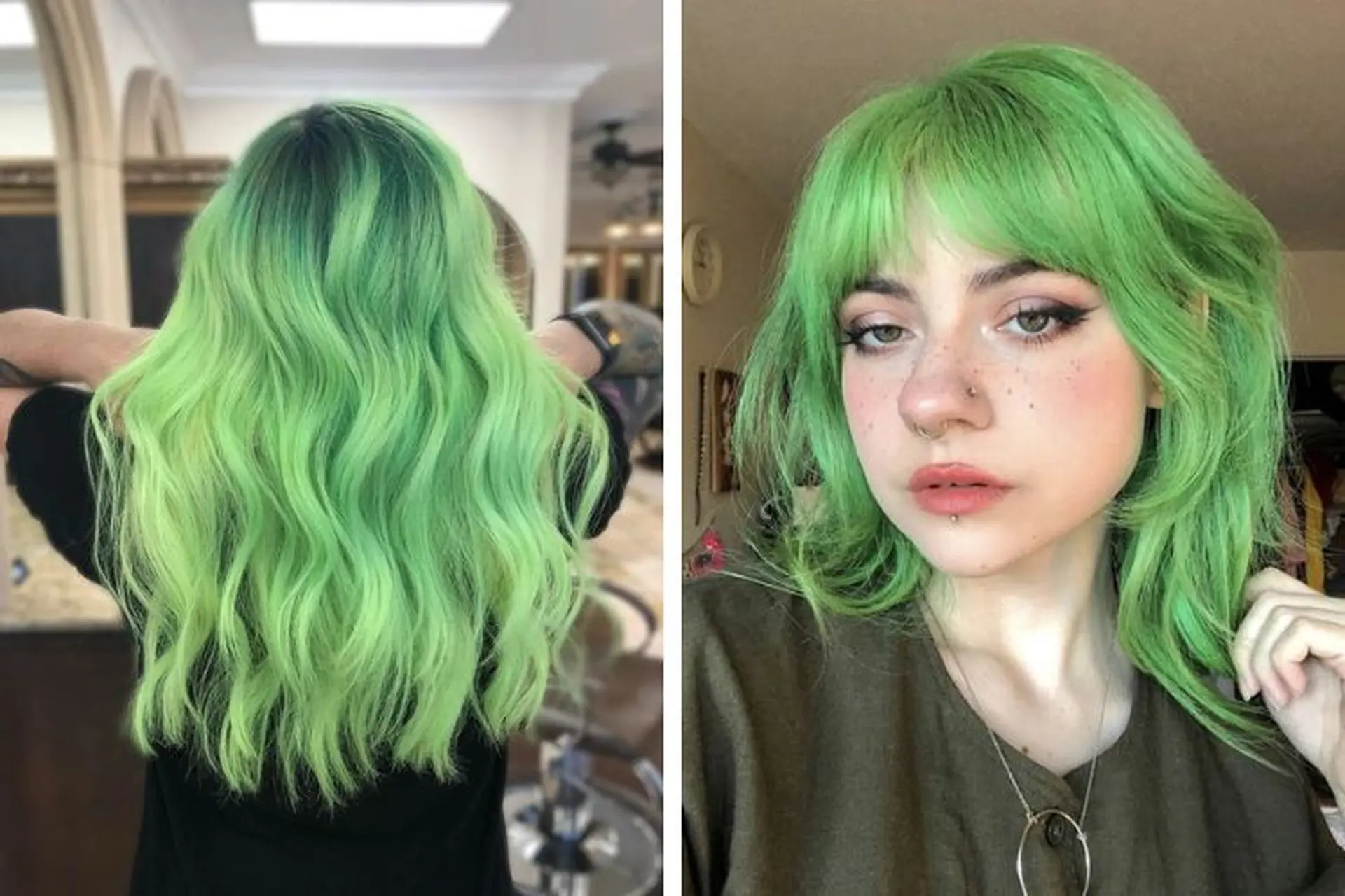 5 kiểu tóc xanh lá nam nữ sành điệu, cực hút mắt giúp bạn làm mới bản thân