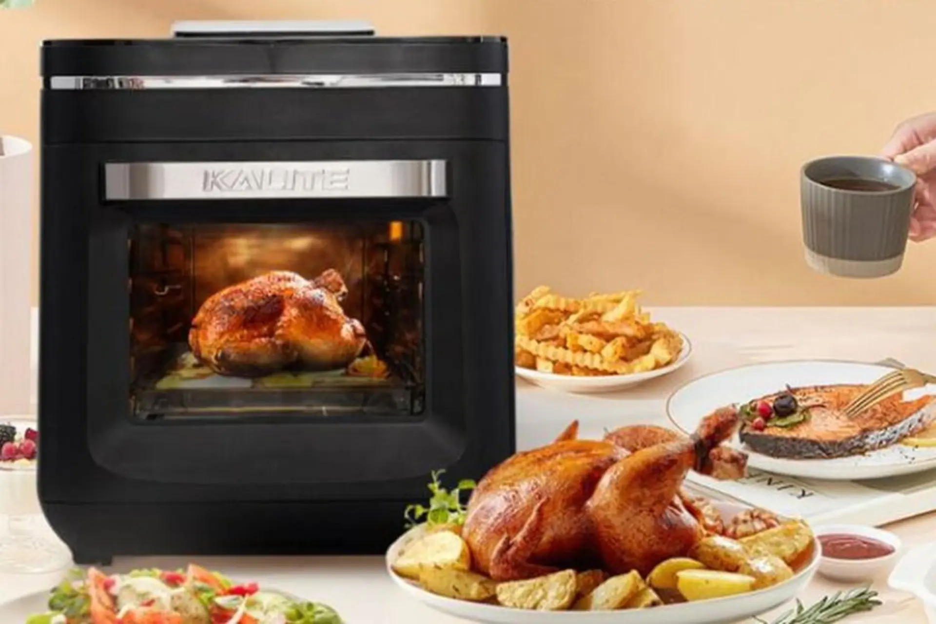 Top nồi chiên không dầu hơi nước tốt nhất 2025, công nghệ tiên tiến, đa dạng chức năng chế biến món ăn