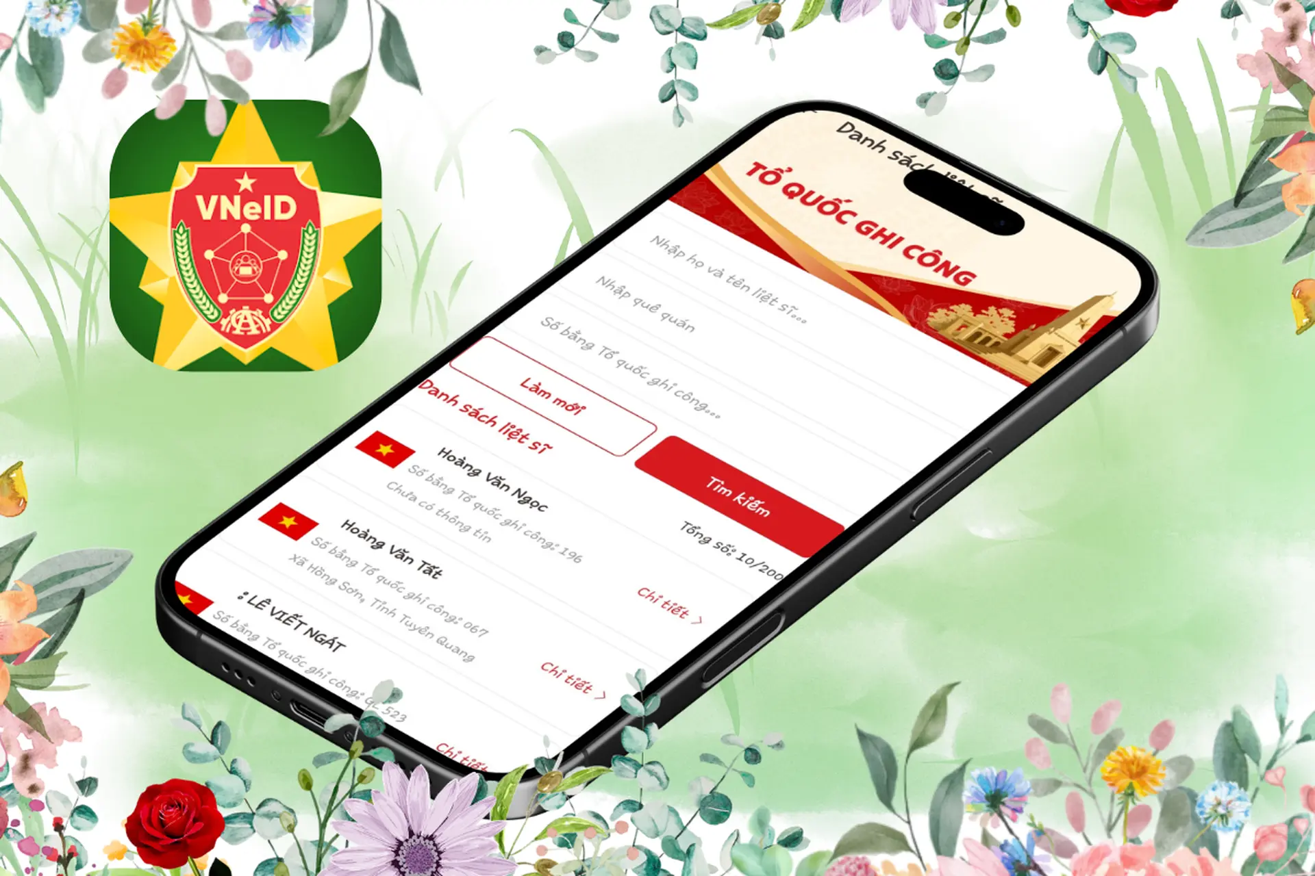 Cách tra cứu thân nhân liệt sĩ trên VNeID: Tìm hiểu chi tiết các bước thực hiện và những quyền lợi, hồ sơ liên quan