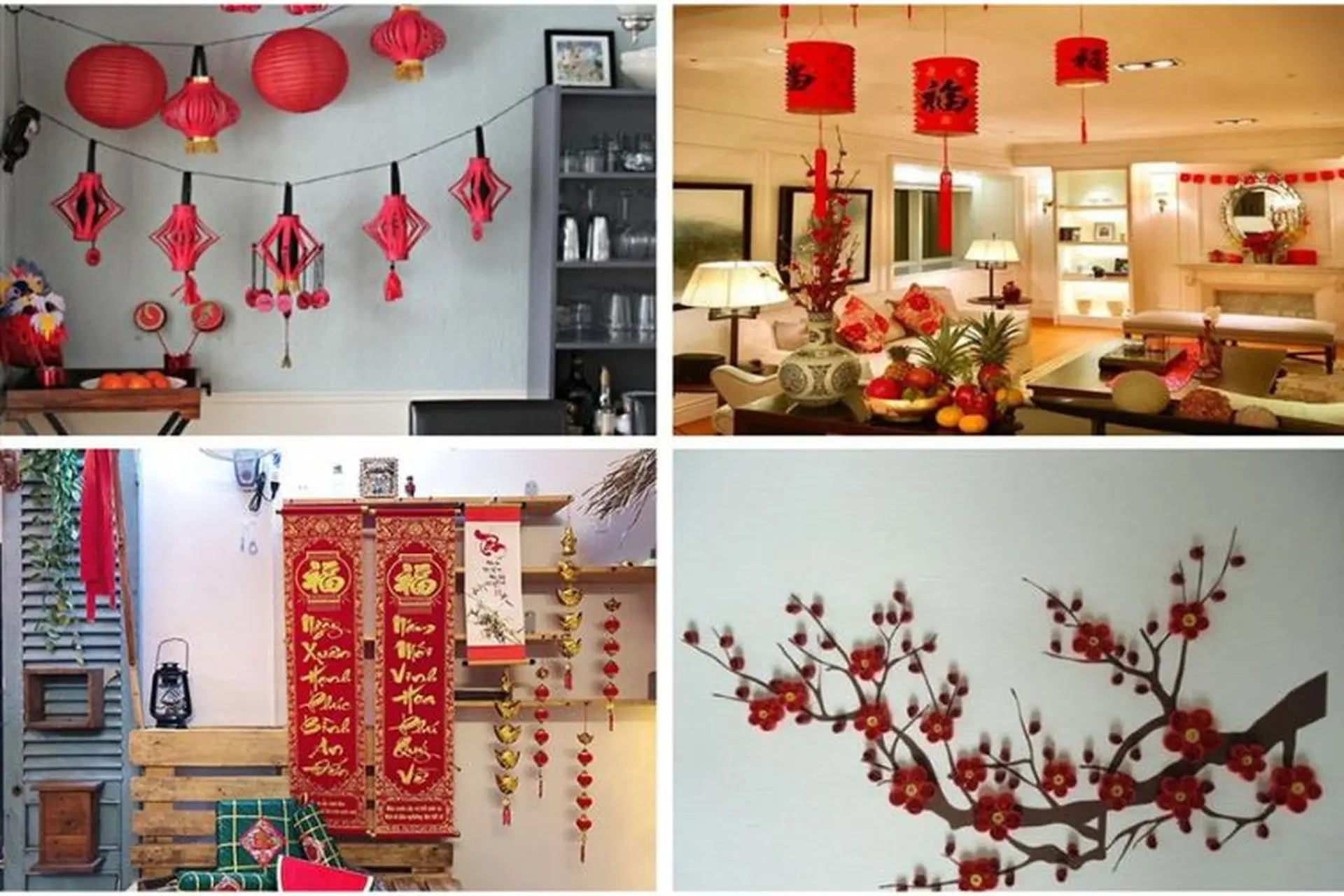 Top 05 ý tưởng trang trí nhà đẹp đón Tết 2025 lung linh, ấm áp và mang lại may mắn đầu năm