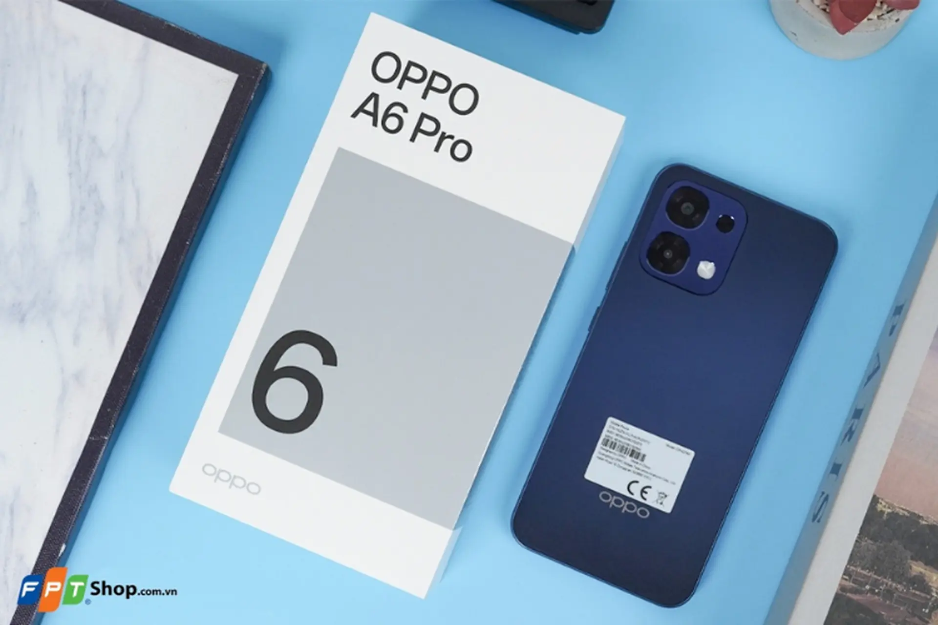 Trên tay OPPO A6 Pro tại Việt Nam: Ấn tượng thiết kế trẻ trung, pin khủng 7.000mAh, sạc nhanh lớn nhất phân khúc