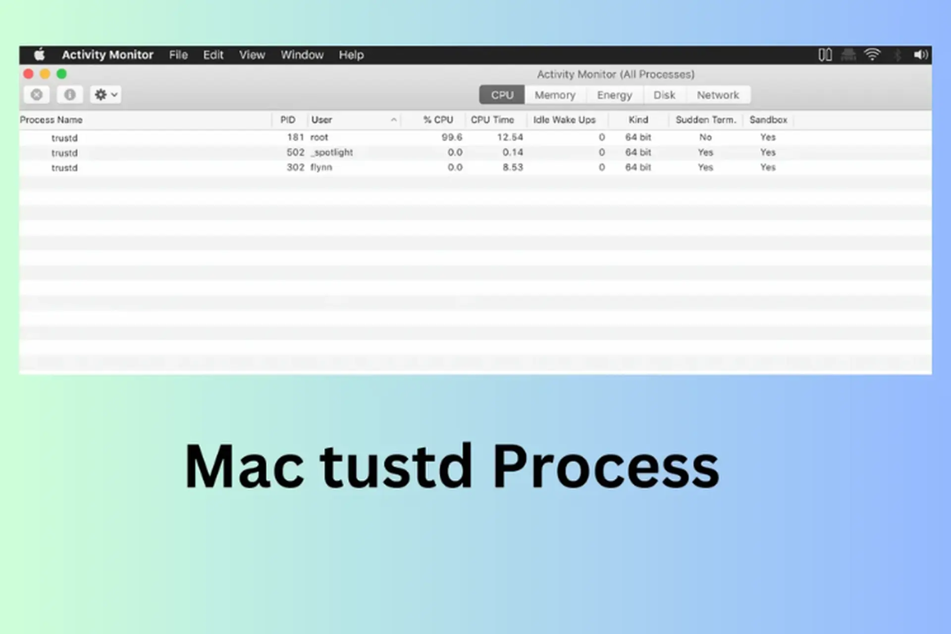trustd là gì trên Mac? Tiến trình trustd hoạt động như thế nào và có an toàn không?