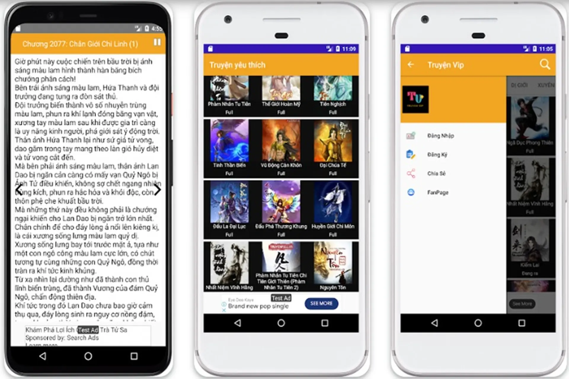 Tìm hiểu Truyện Vip: Ứng dụng đọc và nghe truyện miễn phí dành cho mọi tín đồ mê truyện