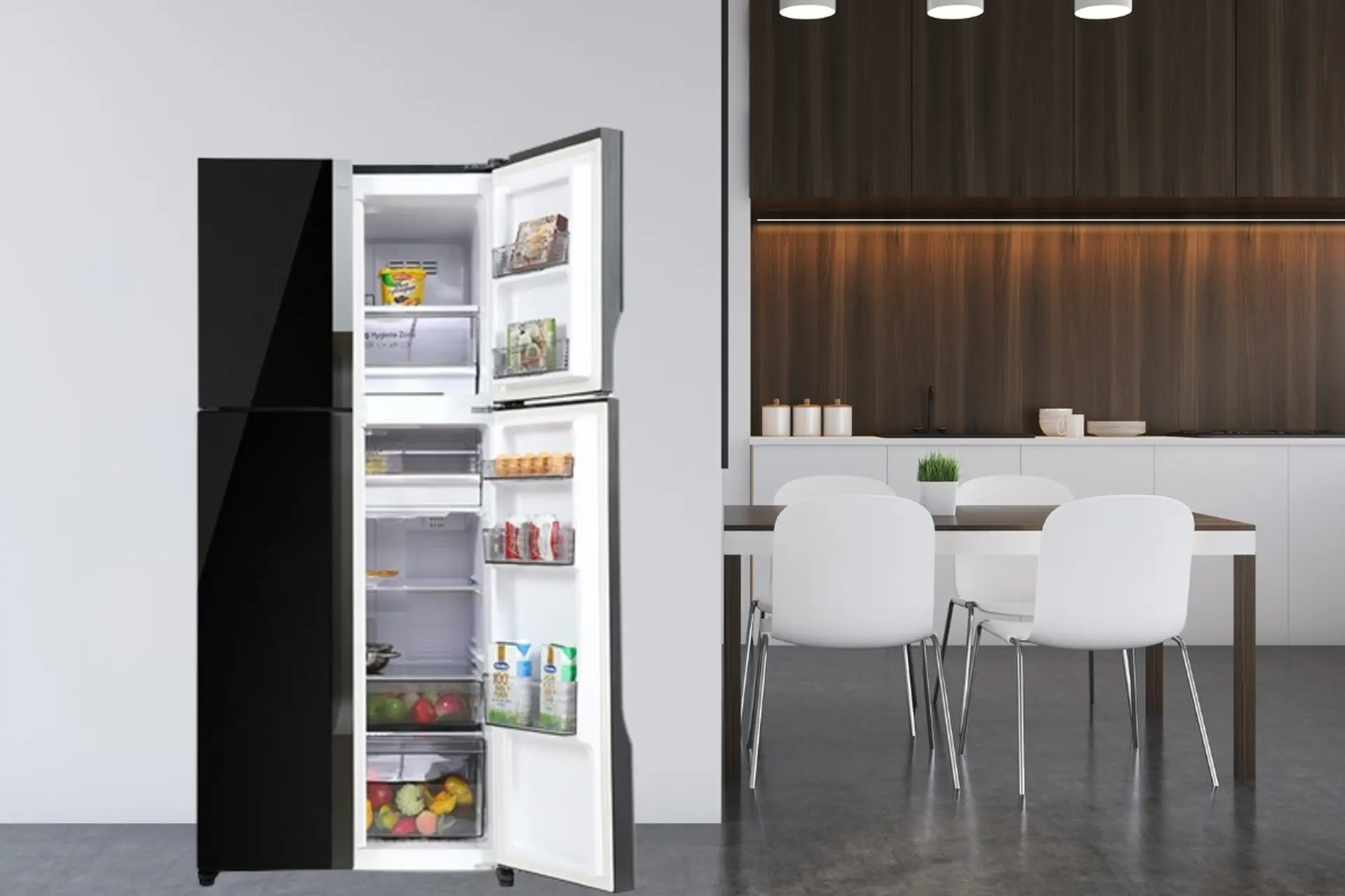 Top tủ lạnh 4 cánh Panasonic sang trọng, bảo quản thực phẩm tối ưu