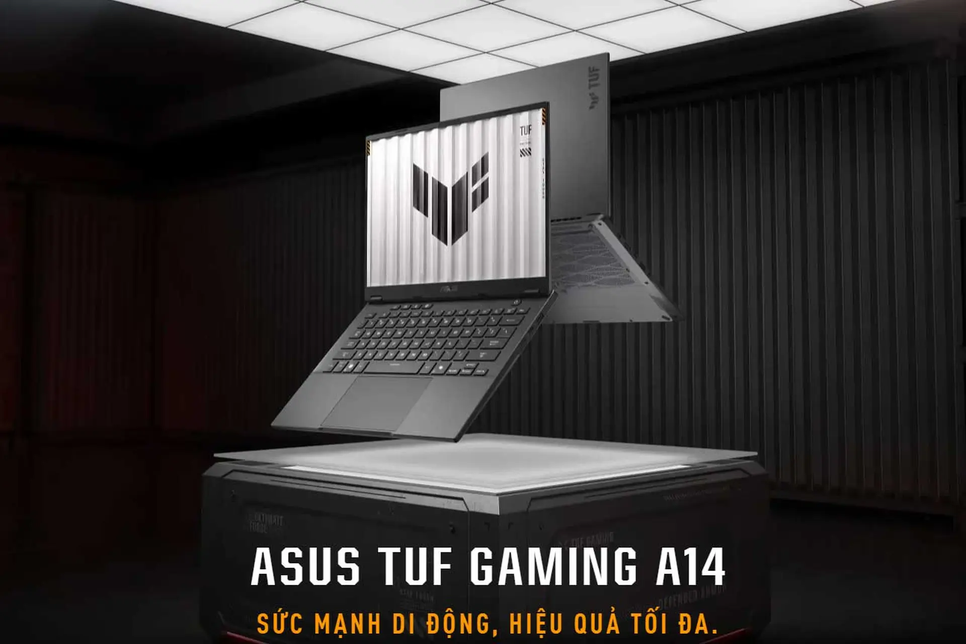 TUF Gaming A14 2026 ra mắt: Laptop gaming 1,48 kg, cân tốt game AAA và tác vụ nặng