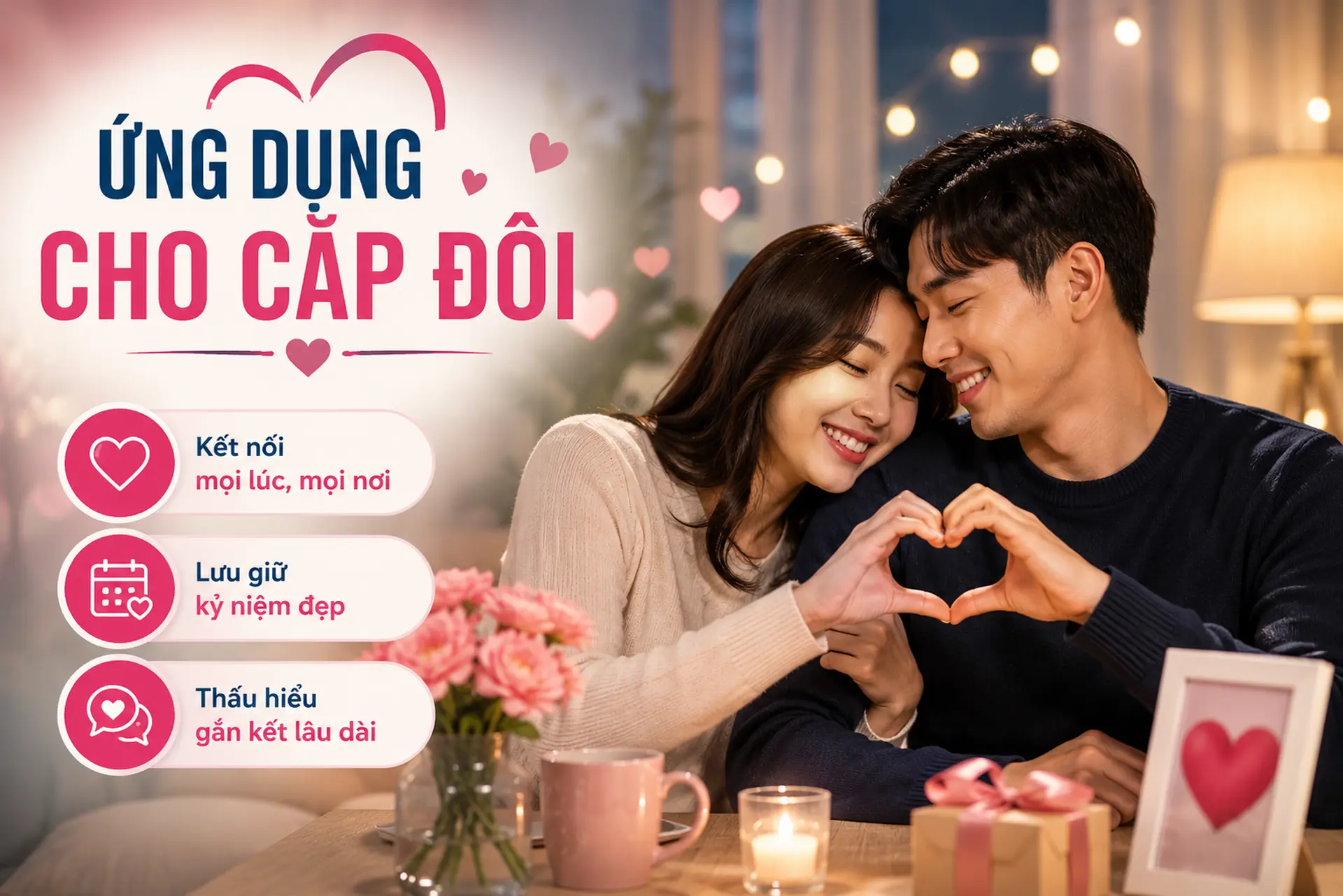 Top 5 ứng dụng cho cặp đôi giúp kết nối, lưu giữ kỷ niệm và trò chuyện riêng tư