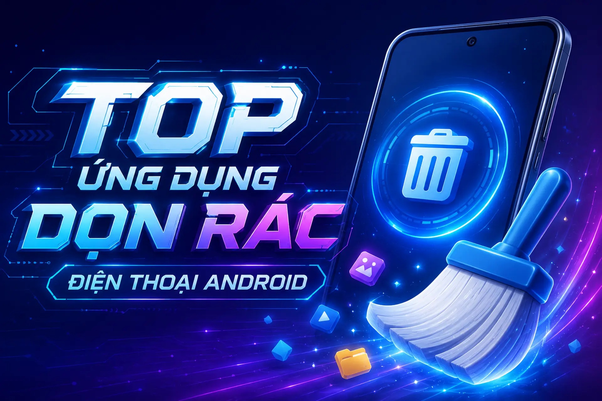TOP 5 ứng dụng dọn rác điện thoại Android tốt nhất 2026 giúp giải phóng dung lượng hiệu quả