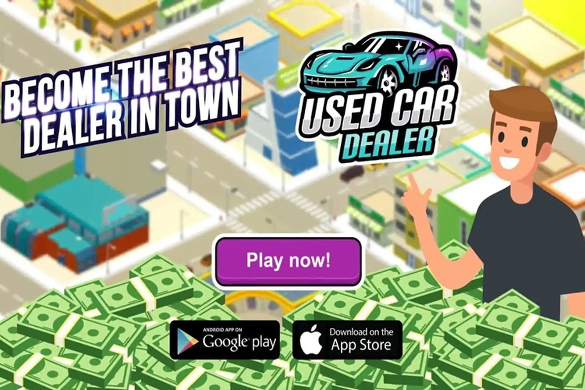 Tải game Used Car Dealer: Trải nghiệm kinh doanh ô tô cũ độc đáo trên nền tảng di động