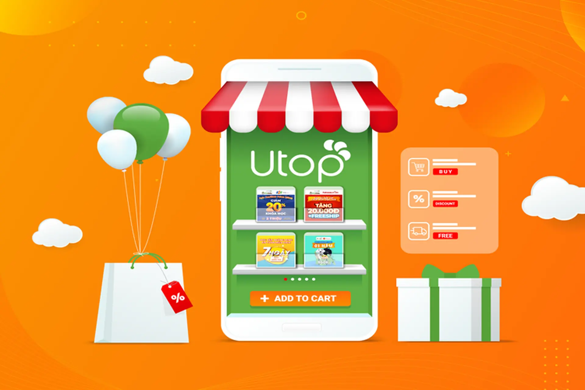 Tìm hiểu Utop là gì? Ứng dụng đặt đồ ăn, mua sắm nhanh gọn và tiện lợi cho mọi người