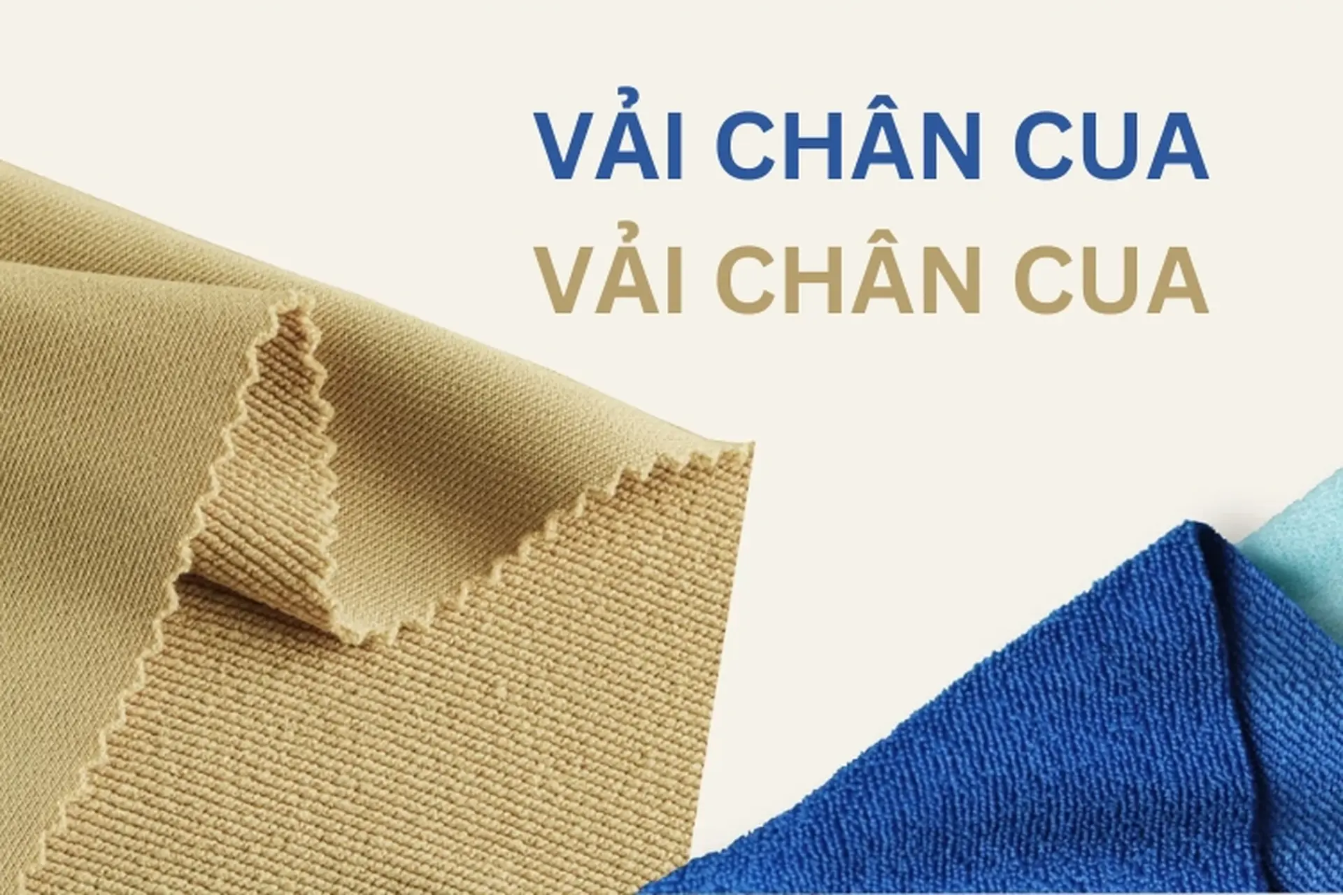 Tìm hiểu vải chân cua & 5 đặc tính nổi bật giúp loại vải này luôn được ưa chuộng hàng đầu