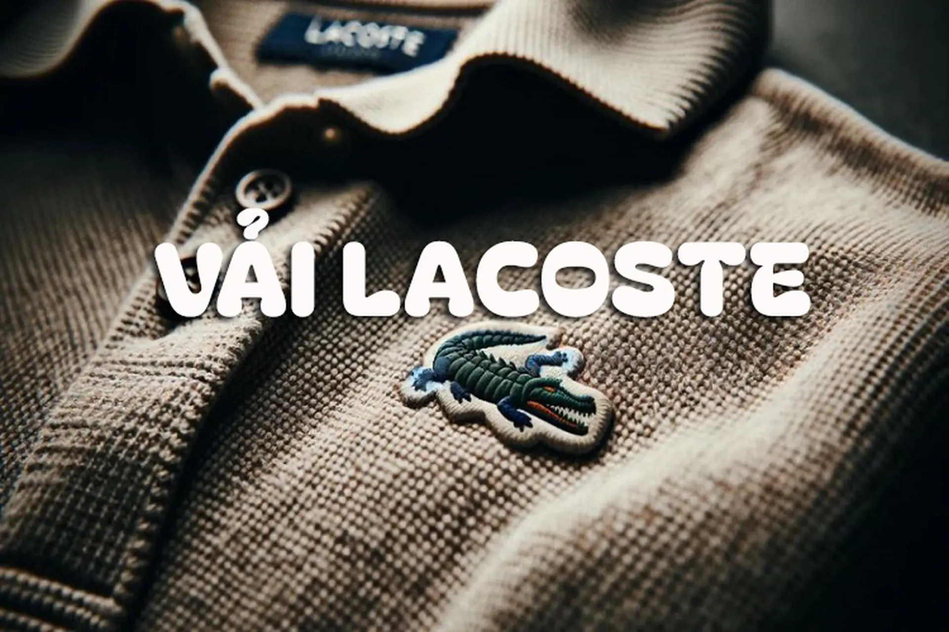 Vải lacoste: Chất liệu mang đến sự thoải mái và phong cách hàng đầu trong thế giới thời trang