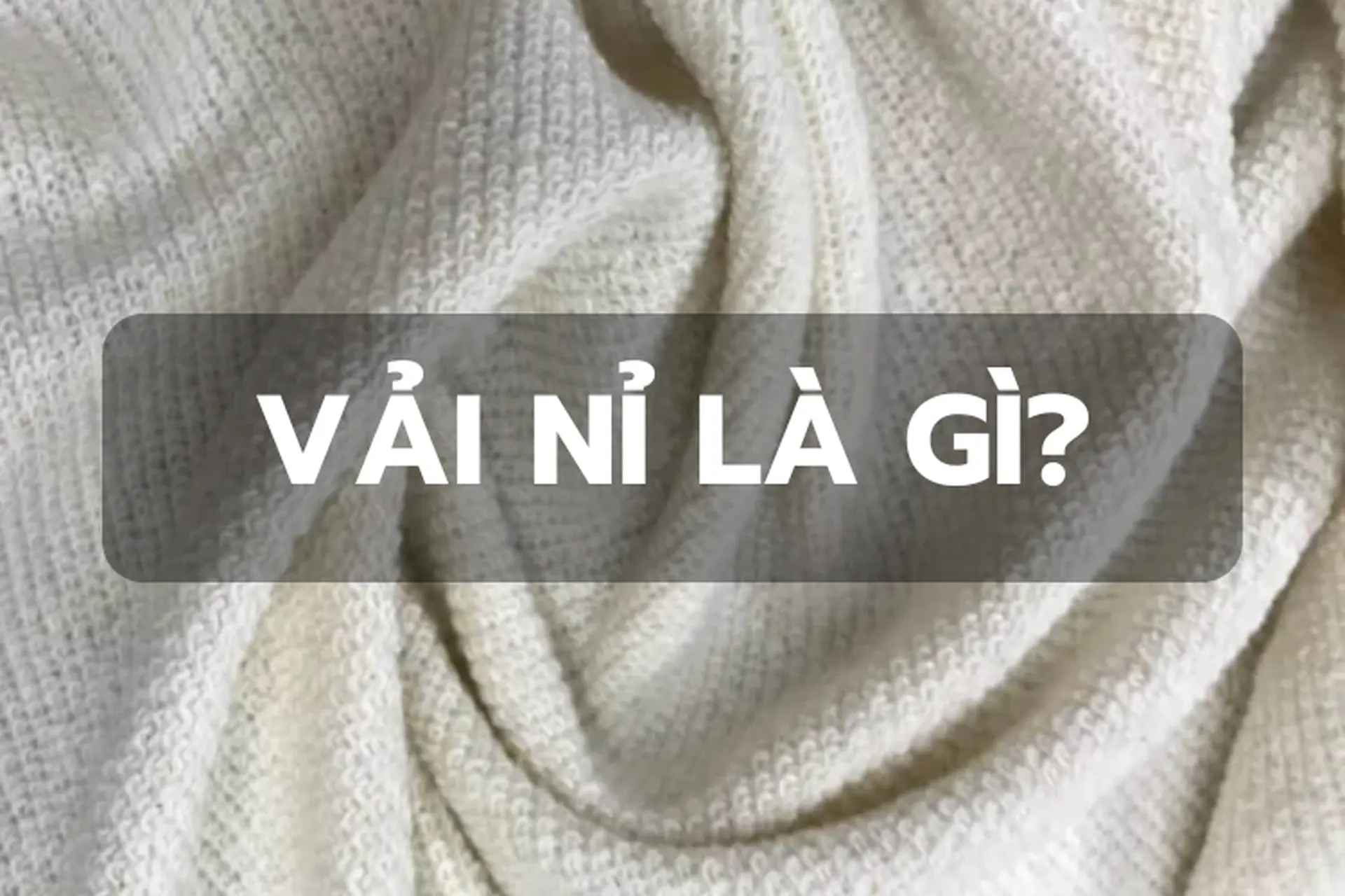 Vải nỉ là gì? Phân loại, đặc điểm nổi bật và cách bảo quản vải nỉ một cách hiệu quả