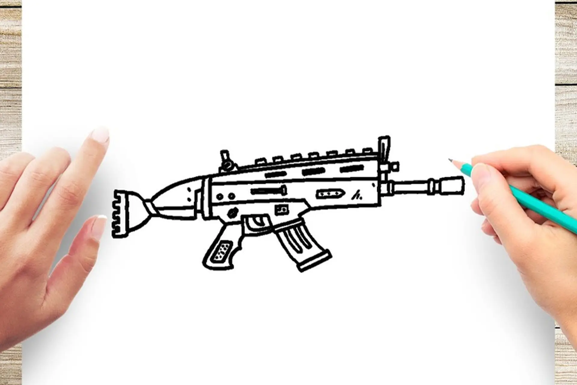 Hành trình chinh phục nghệ thuật vẽ súng: Từ phác thảo đến hoàn thiện màu sắc