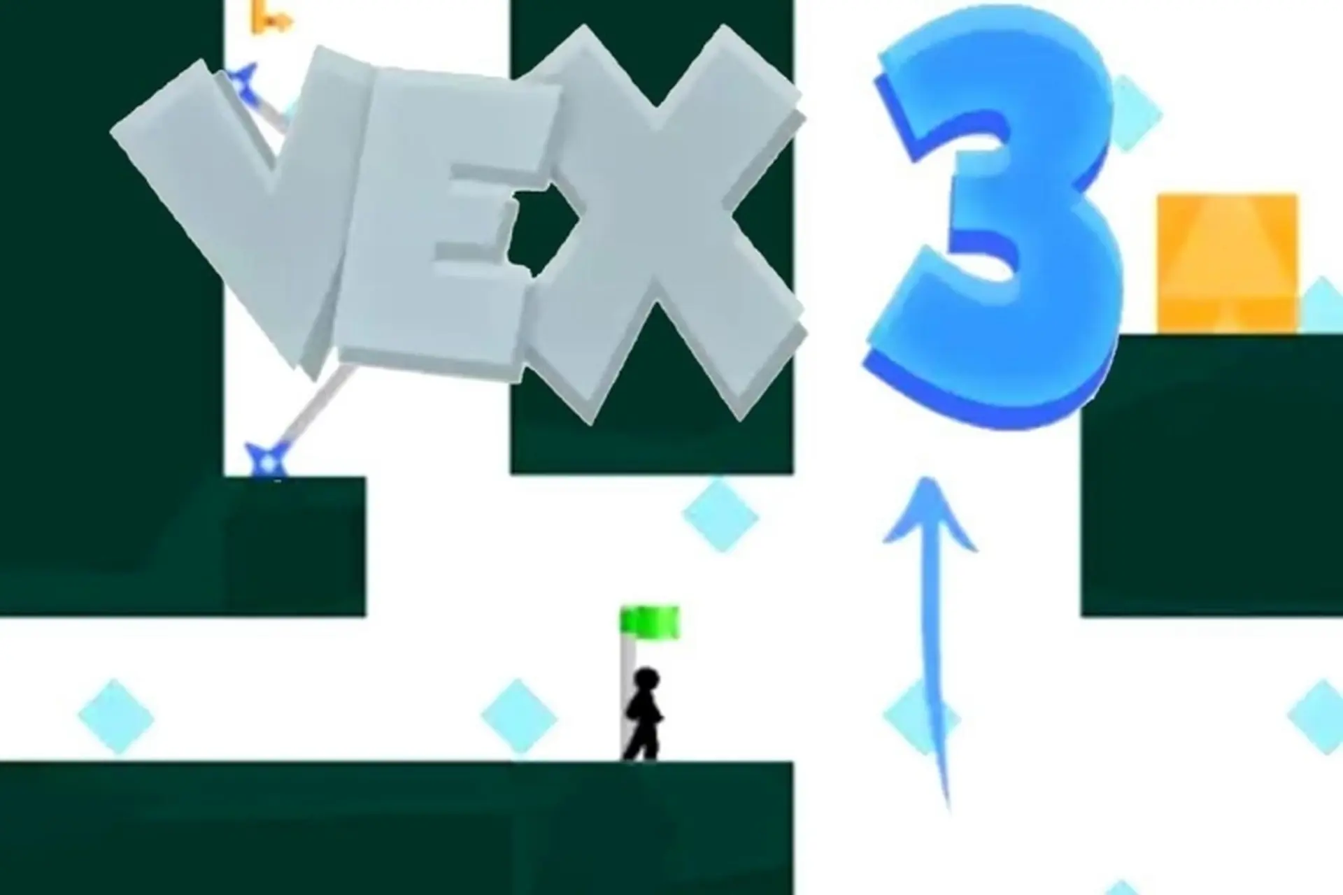 Vex 3 - Một trong các game thuộc vũ trụ người que mà bạn nhất định phải chơi