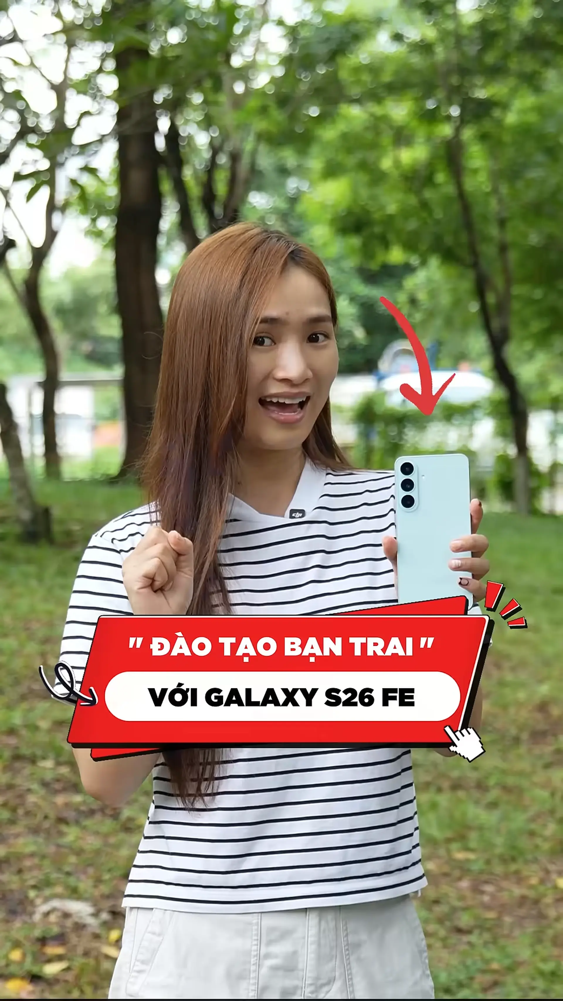 Huấn luyện bạn trai cùng Samsung Galaxy S26 FE