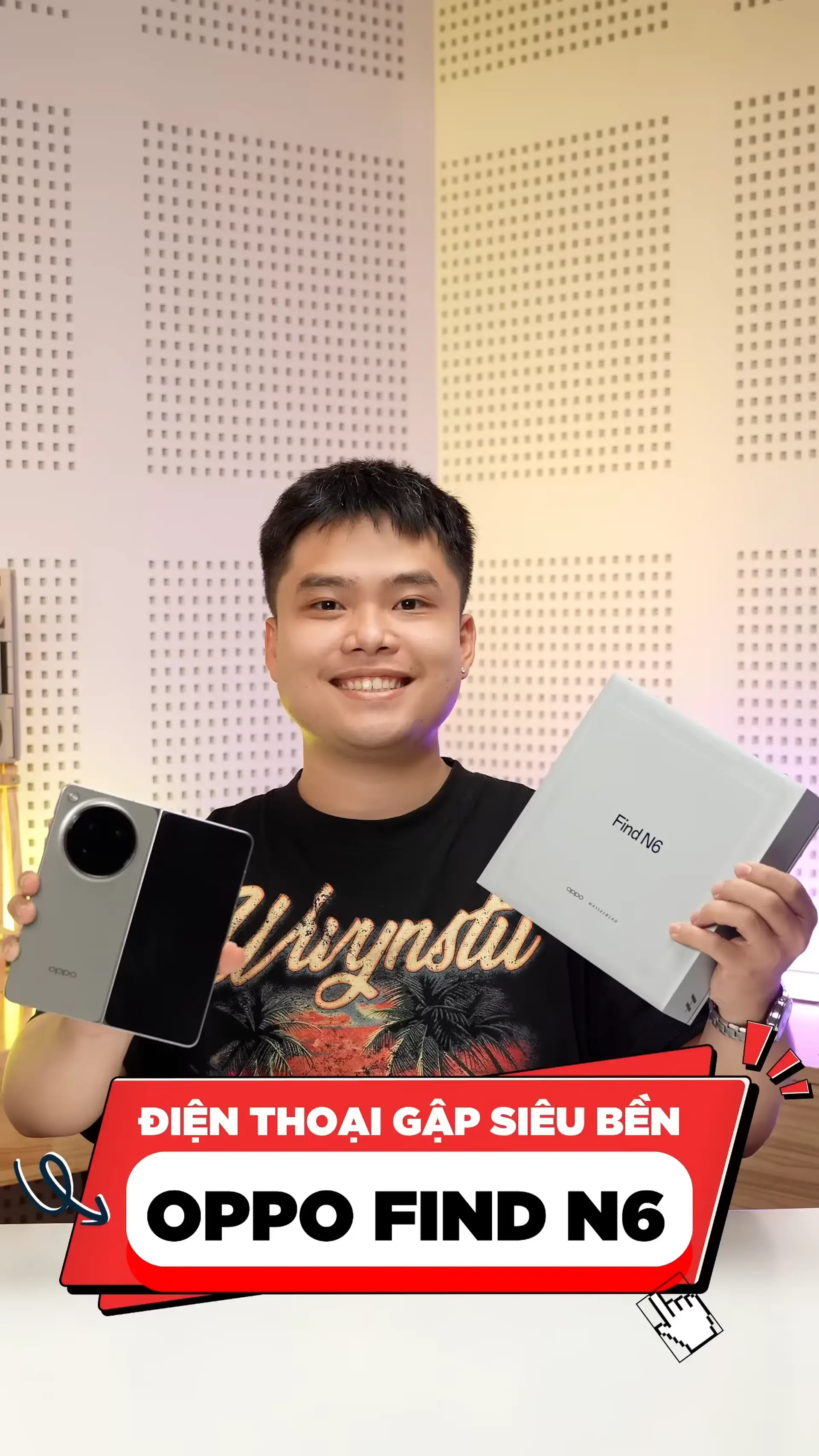 Oppo Find N6: 200MP + Pin 6000mAh + Màn hình không nếp gấp. Quá đủ cho đột phá công nghệ!