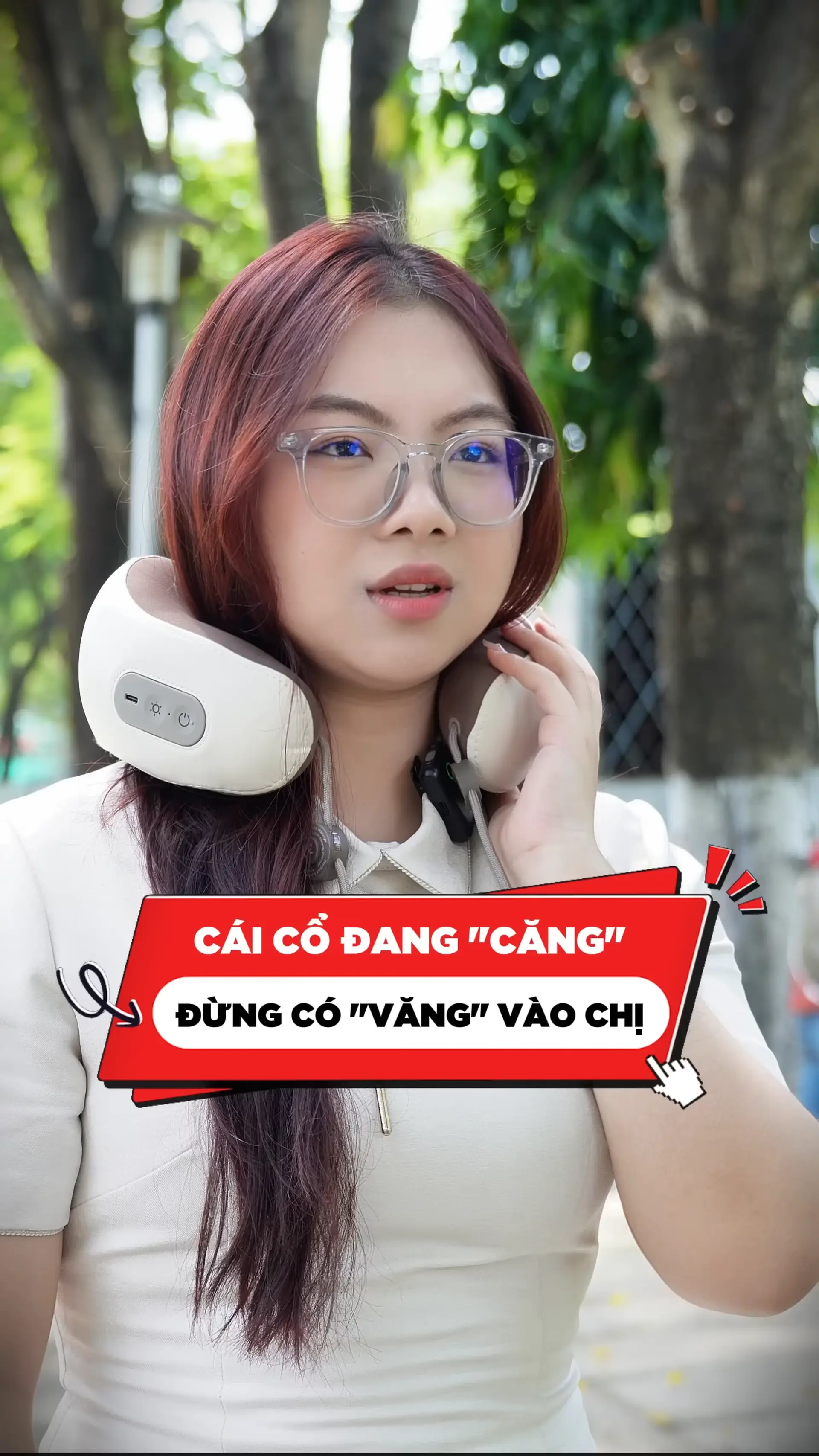 CÁI CỔ ĐANG "CĂNG" - ĐỪNG CÓ "VĂNG" VÀO CHỊ