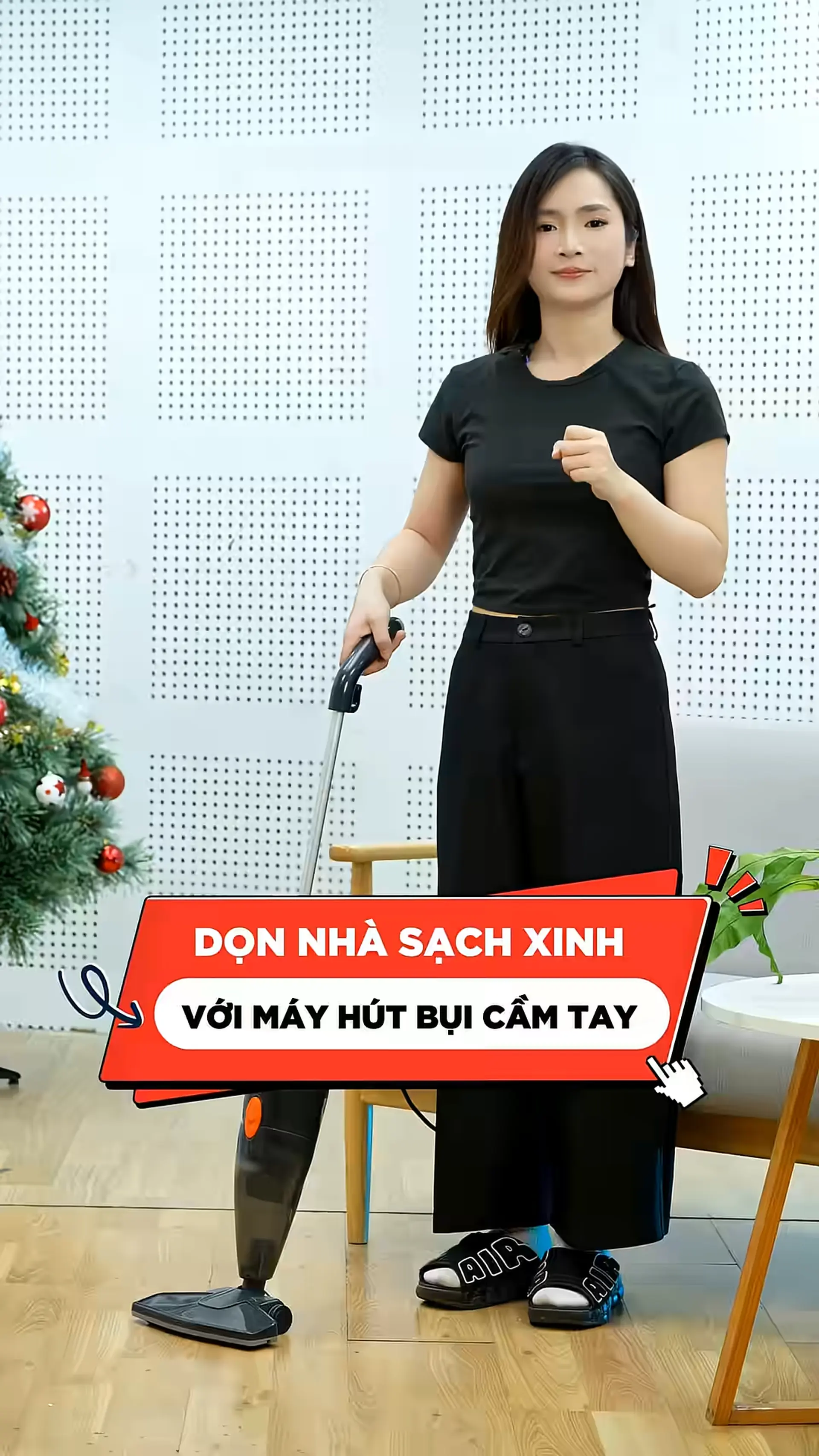 Dọn nhà sạch xinh với máy hút bụi cầm tay
