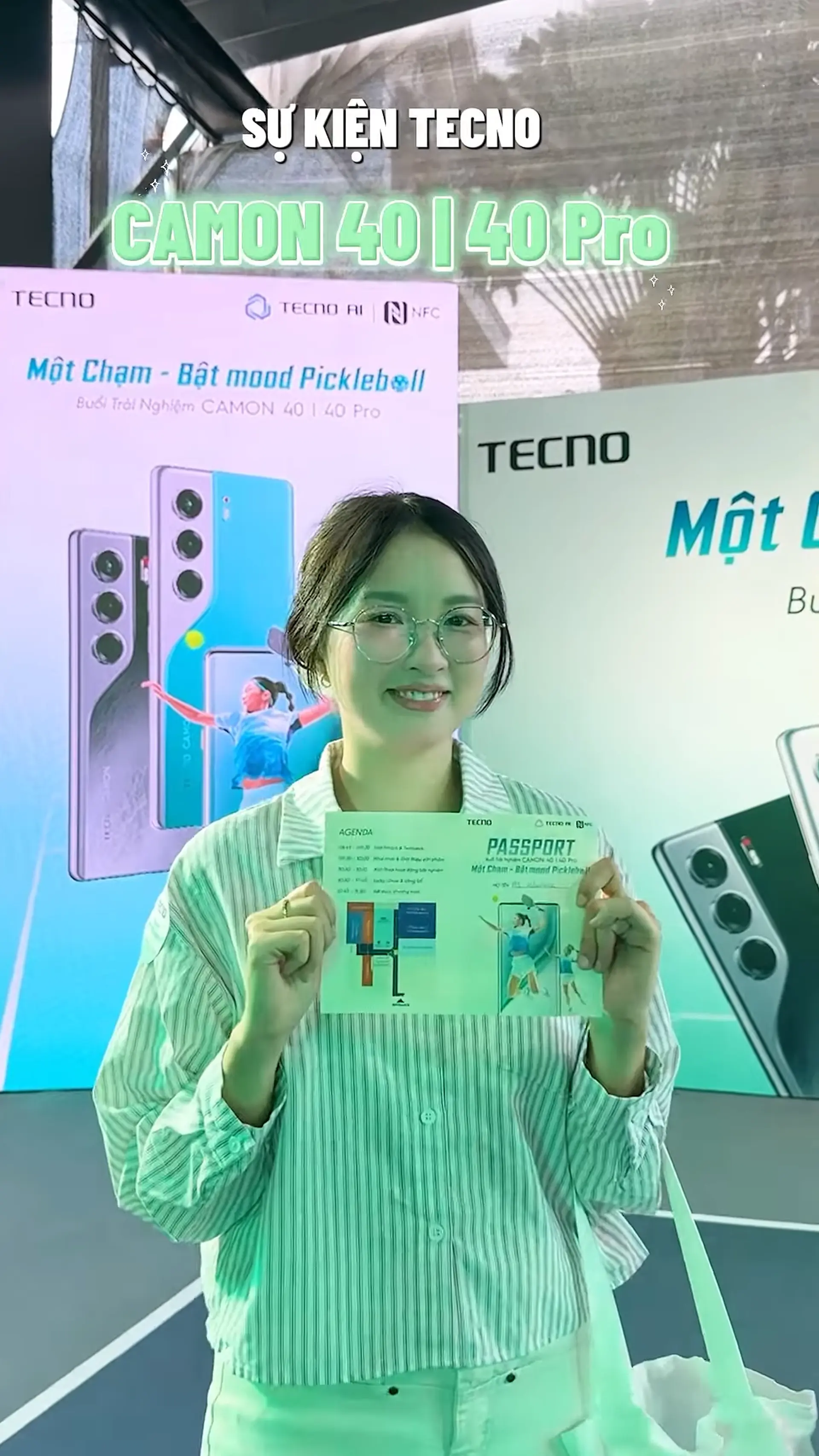 "Một Chạm - Bật Mood Pickle Ball" cùng TECNO CAMON 40 | 40 PRO