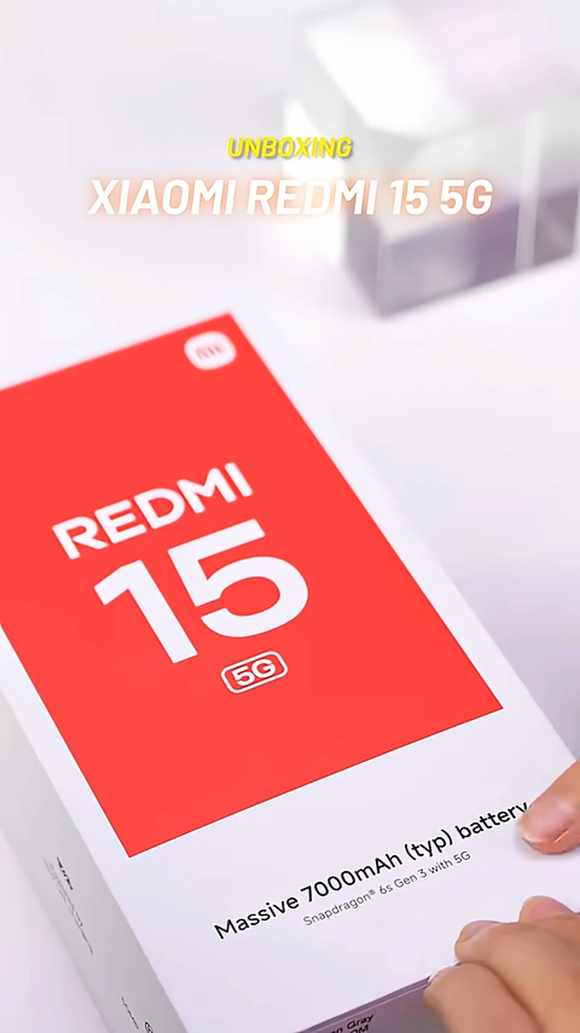 Xiaomi Redmi 15 5G - Màn Siêu Lớn, Pin 2 Ngày, Giá Quá Hợp Lý