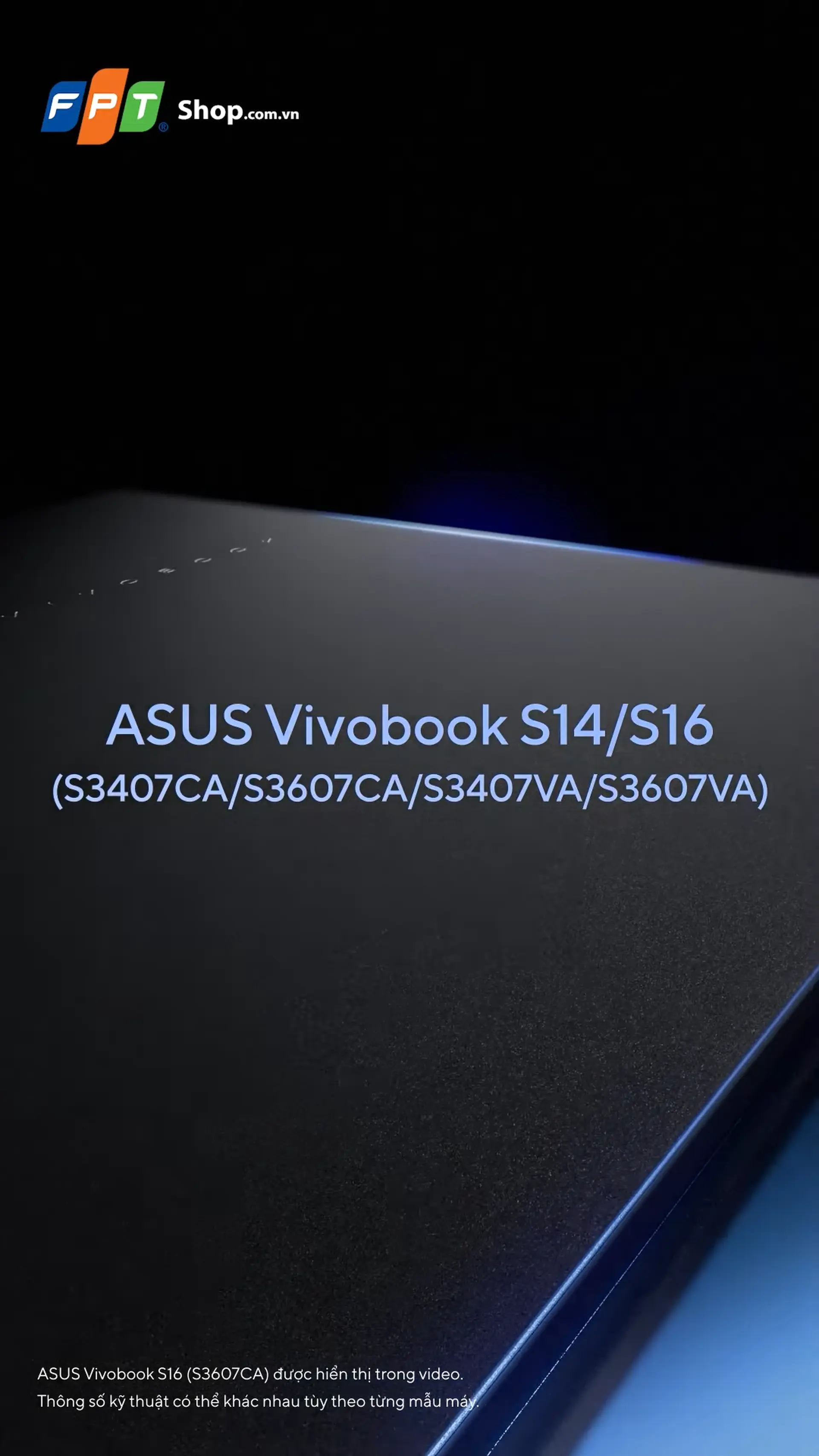 Máy tính xách tay Asus Vivobook S3607VA/ S3407VA