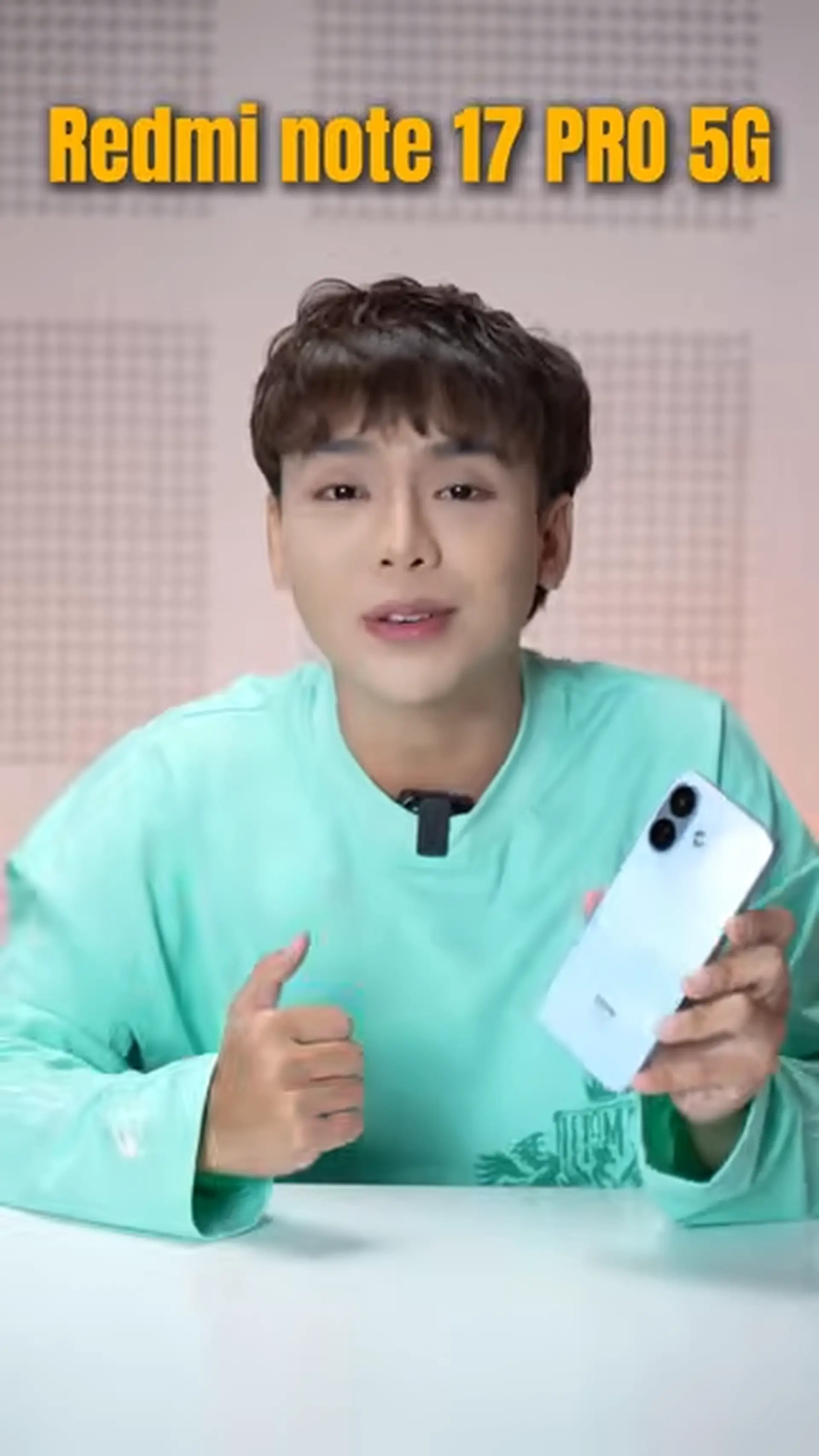 Điện thoại Xiaomi Redmi Note 17 Pro - pin 8.340mAh, màn hình AMOLED 1.5K và chuẩn kháng nước IP69K