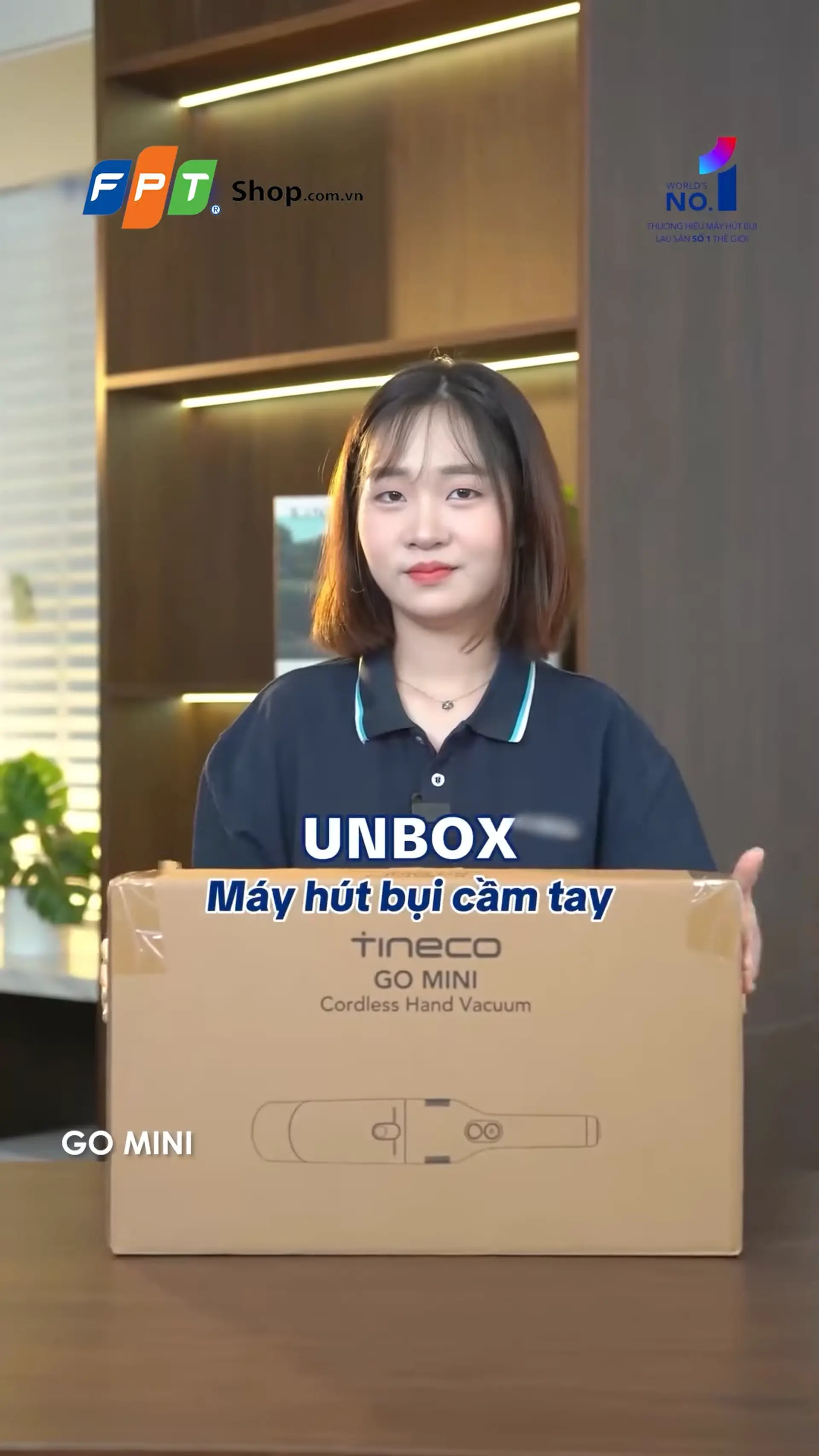 Máy hút bụi cầm tay Tineco Go Mini