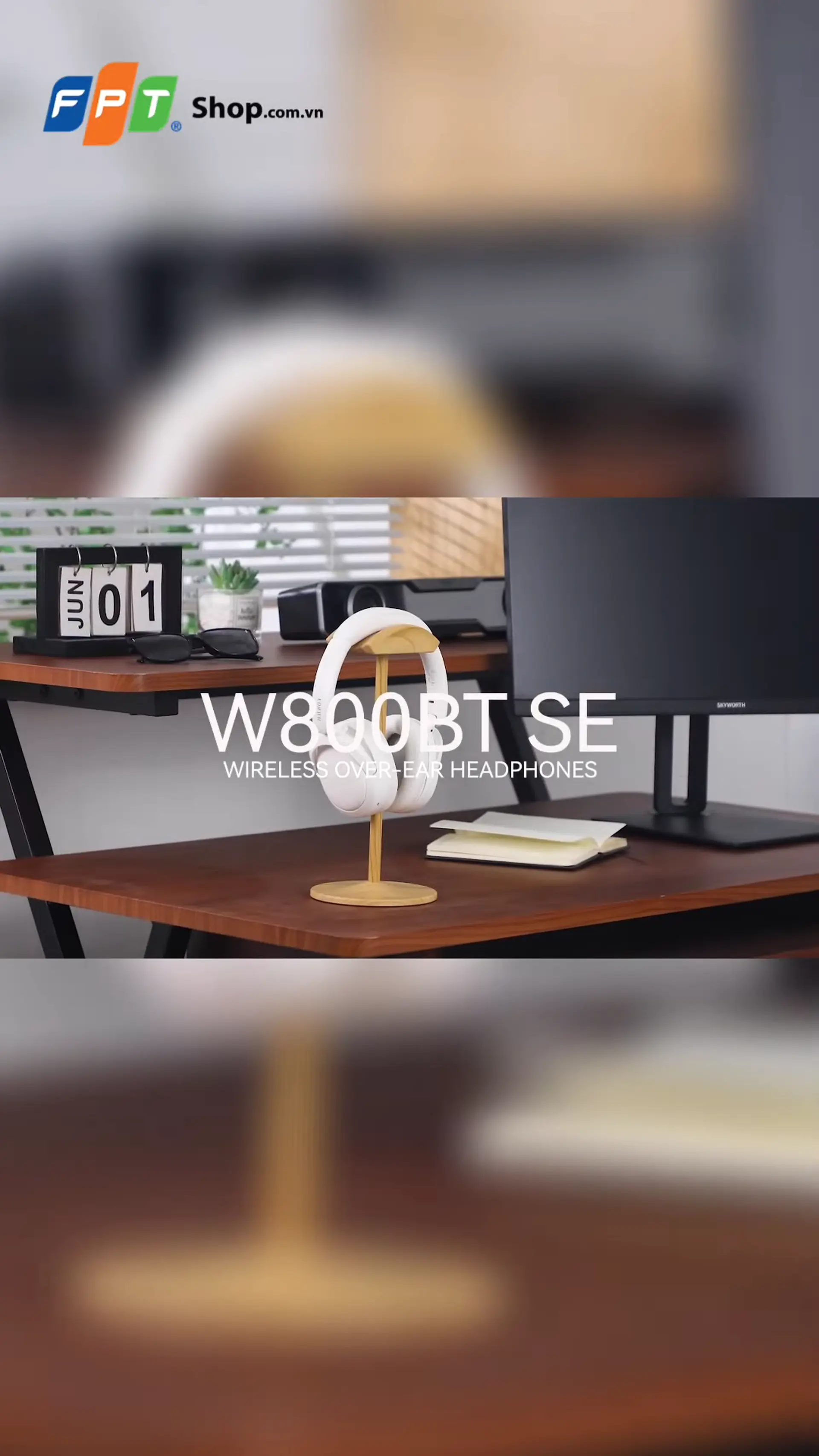 Tai nghe Bluetooth choàng đầu Edifier W800BT SE