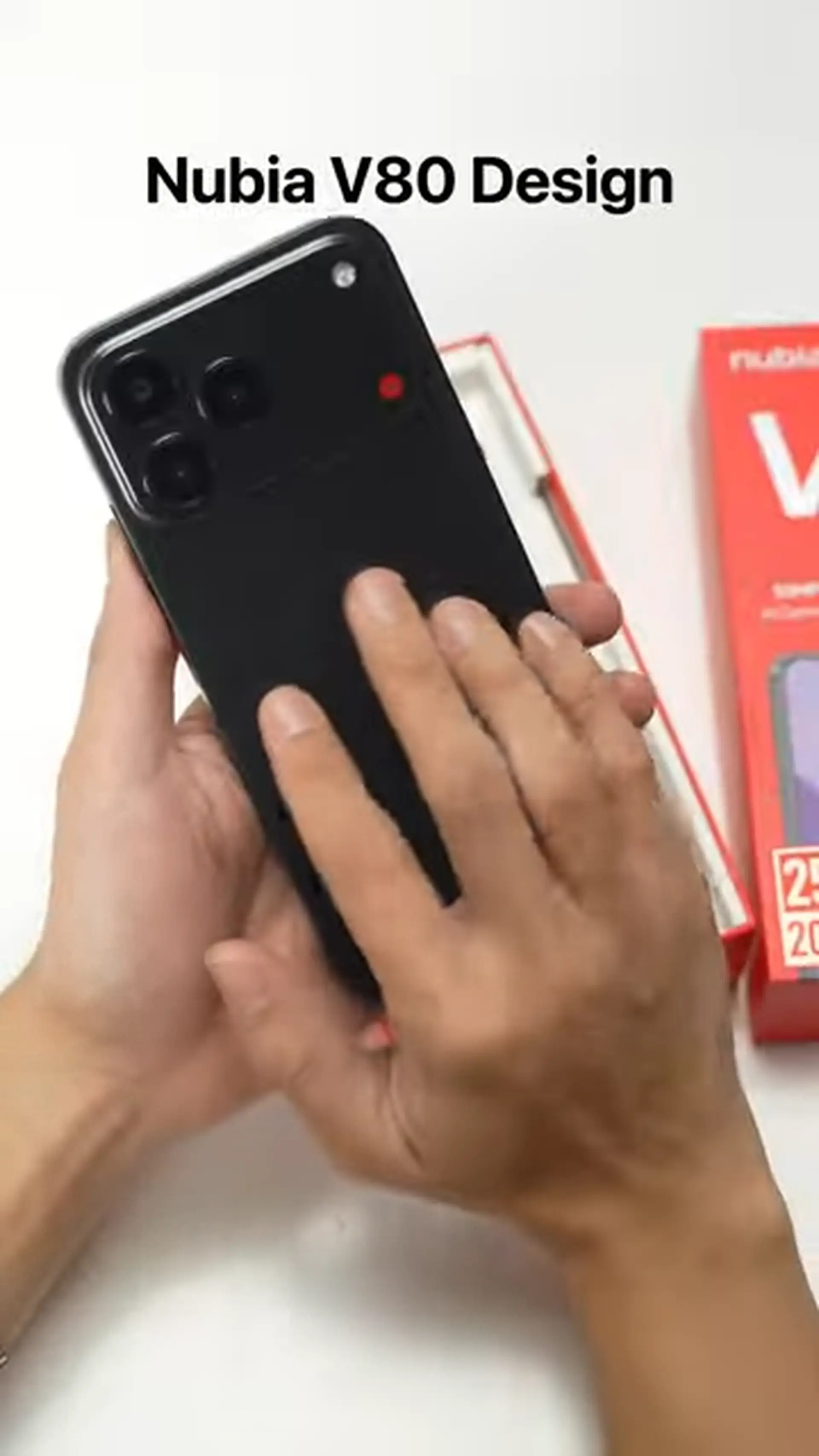#shorts Unbox Nubia V80 Design