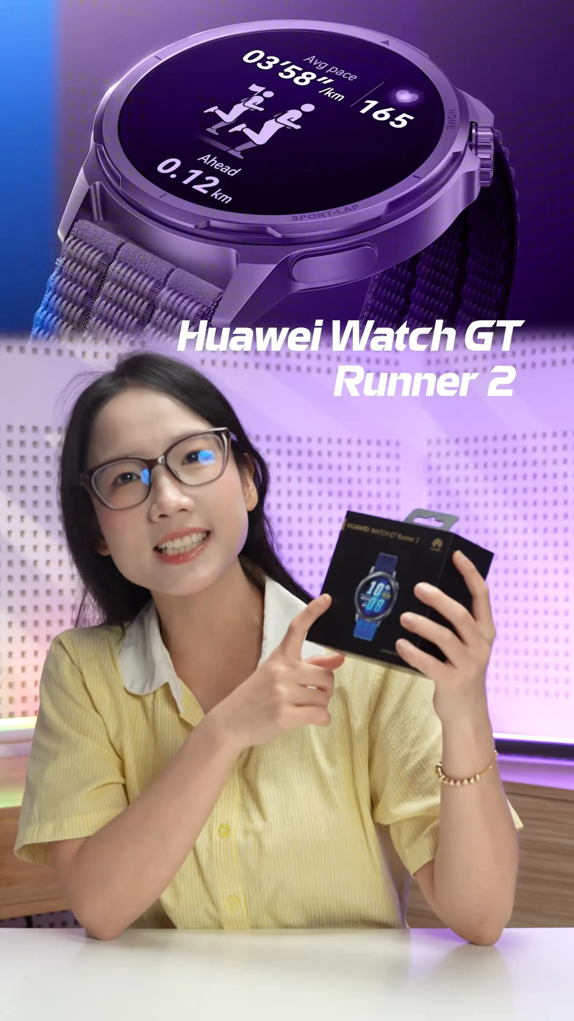 Huawei Watch GT Runner 2 - Đồng hành trong từng bước chạy!