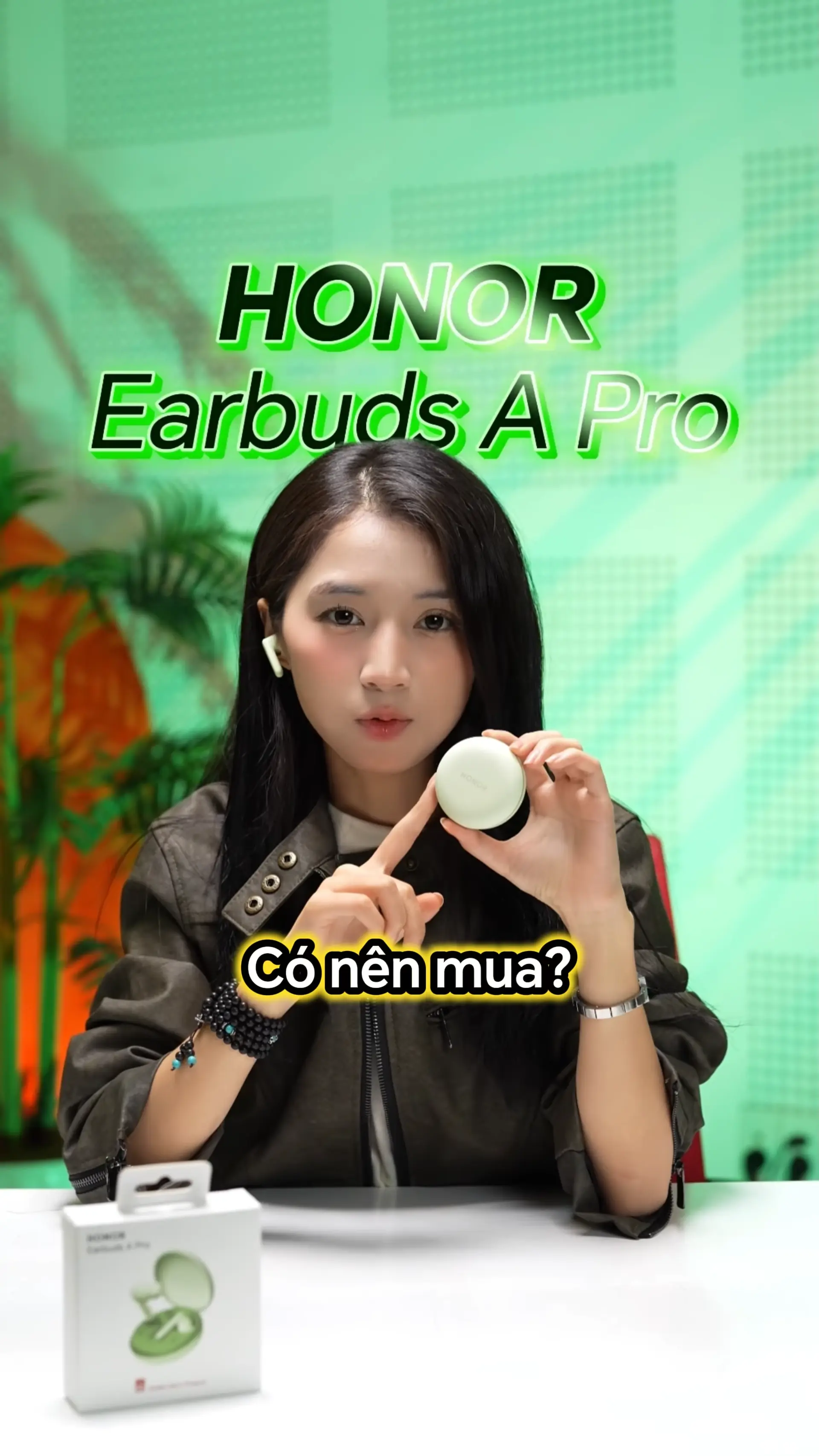 HONOR Earbuds A Pro - Tai nghe chống ồn mạnh mẽ, pin "trâu" cho cả ngày năng động