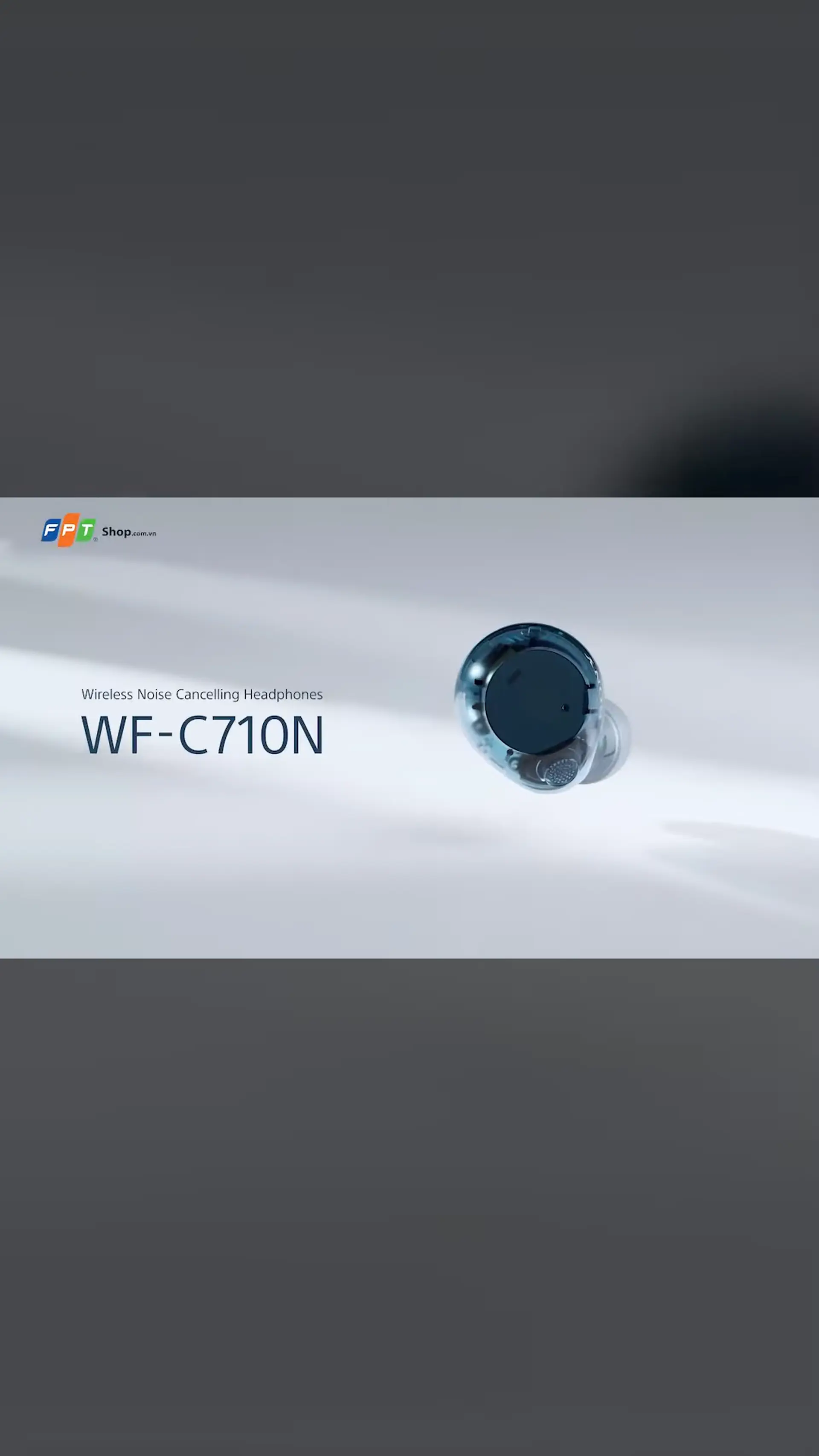 Tai nghe Bluetooth nhét tai Sony WF-C710N