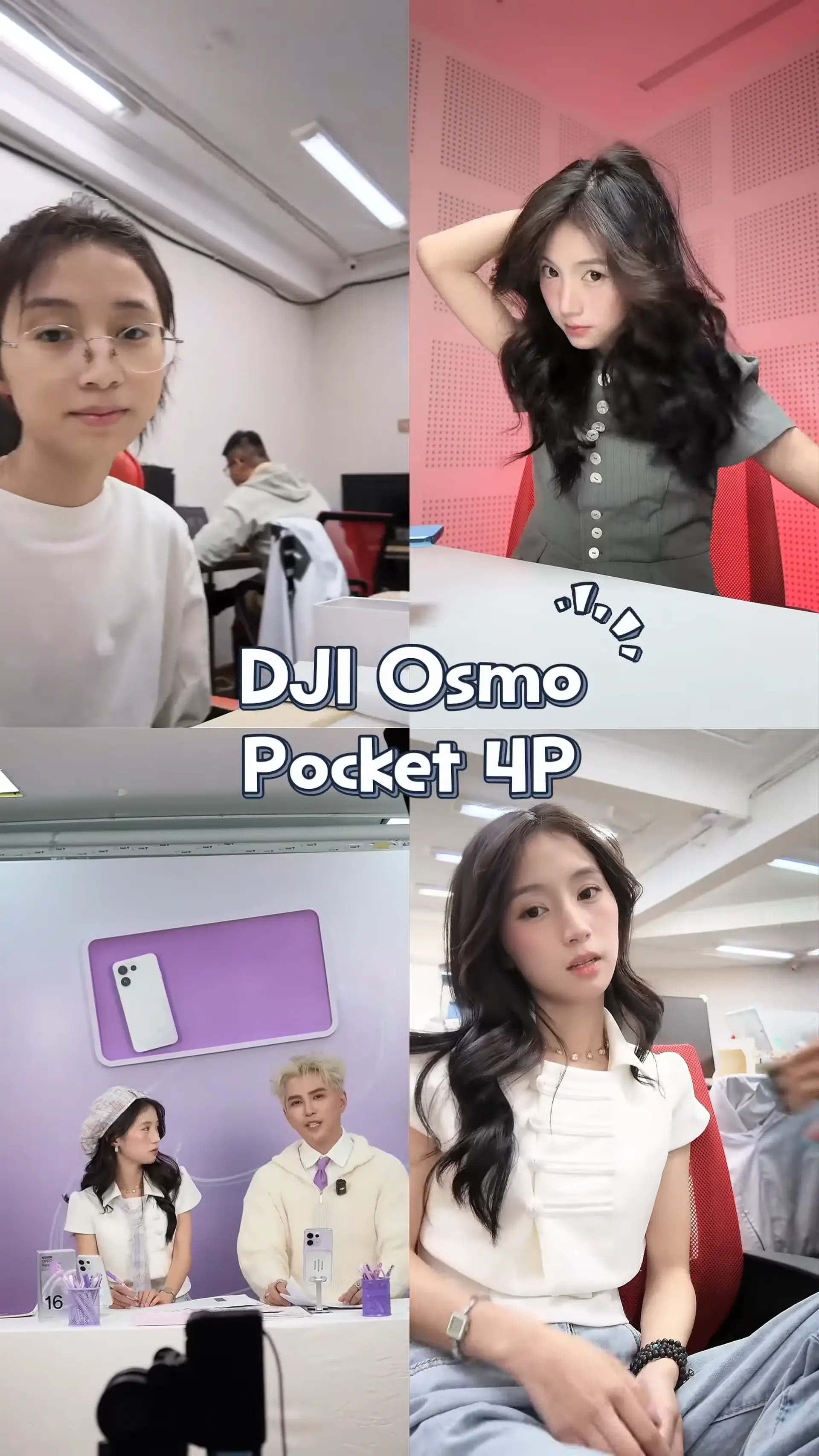 Vlog 1 một ngày làm việc việc 12 tiếng cùng DJI Osmo Pocket 4P!