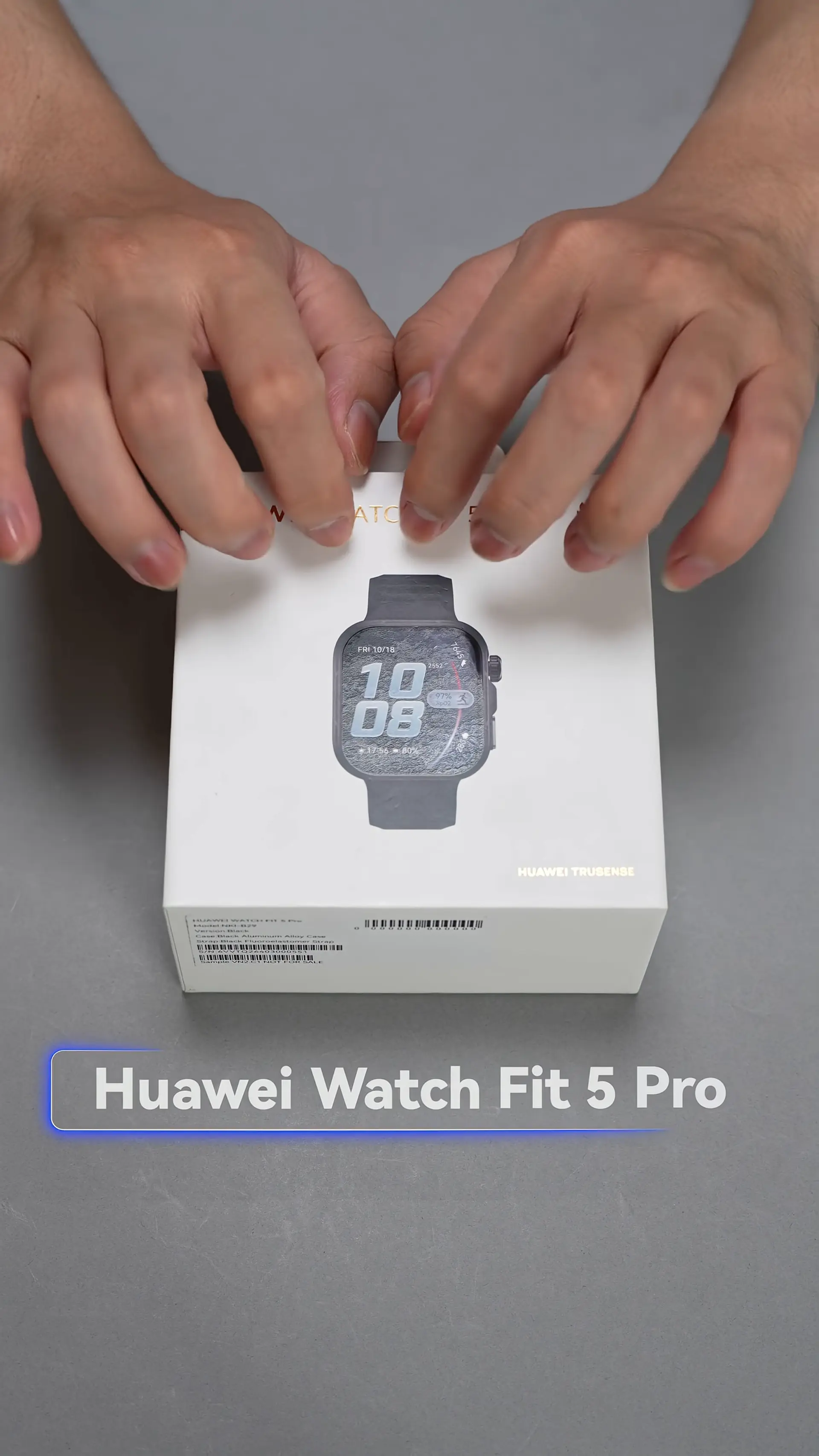  Unboxing Huawei Watch Fit 5 Pro #fptshop #huawei #shorts #unboxing