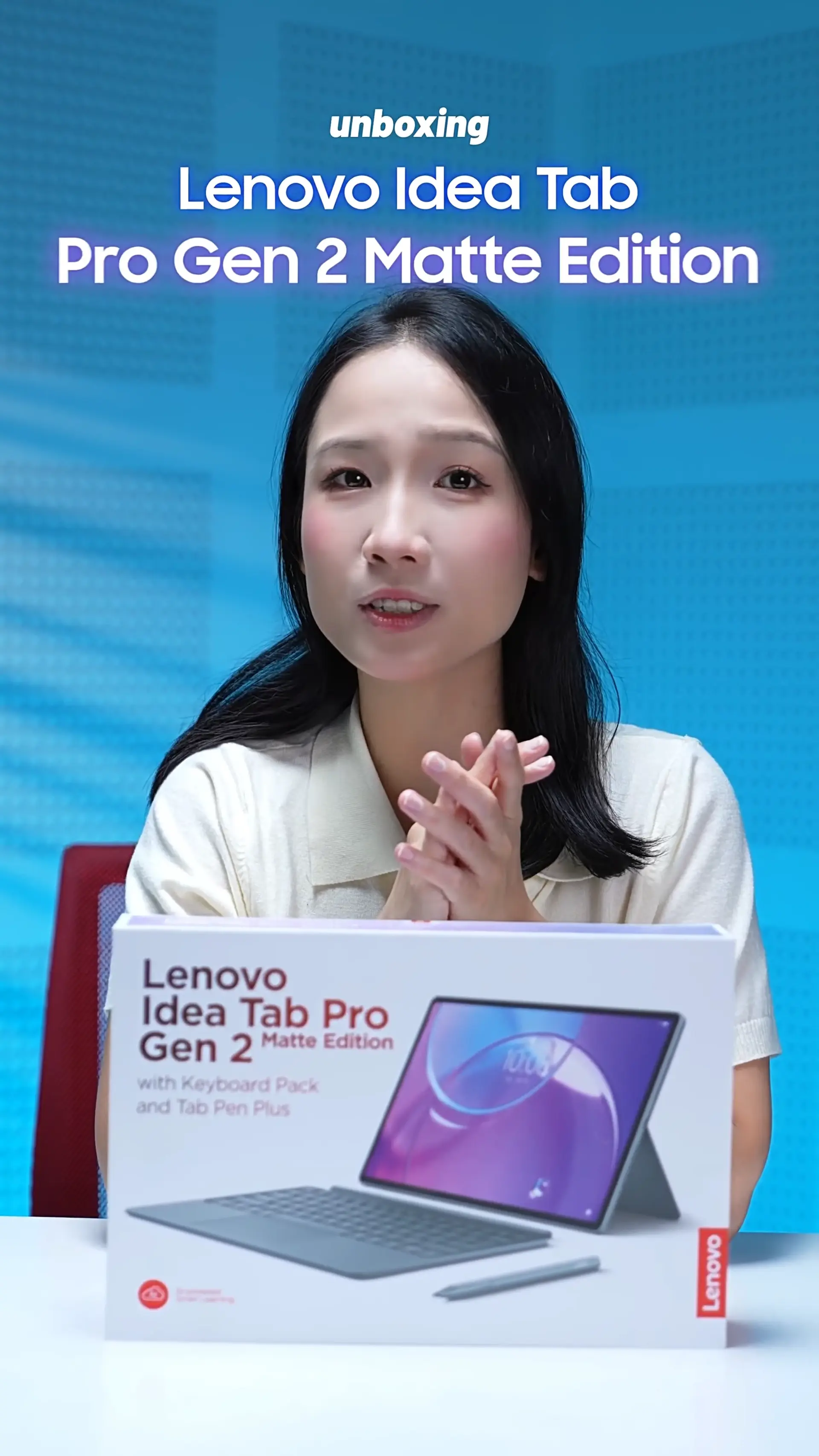 Unboxing Lenovo Idea Tab Pro Gen 2 Matte Edition - Trọn combo máy tính bảng, bàn phím và bút cảm ứng