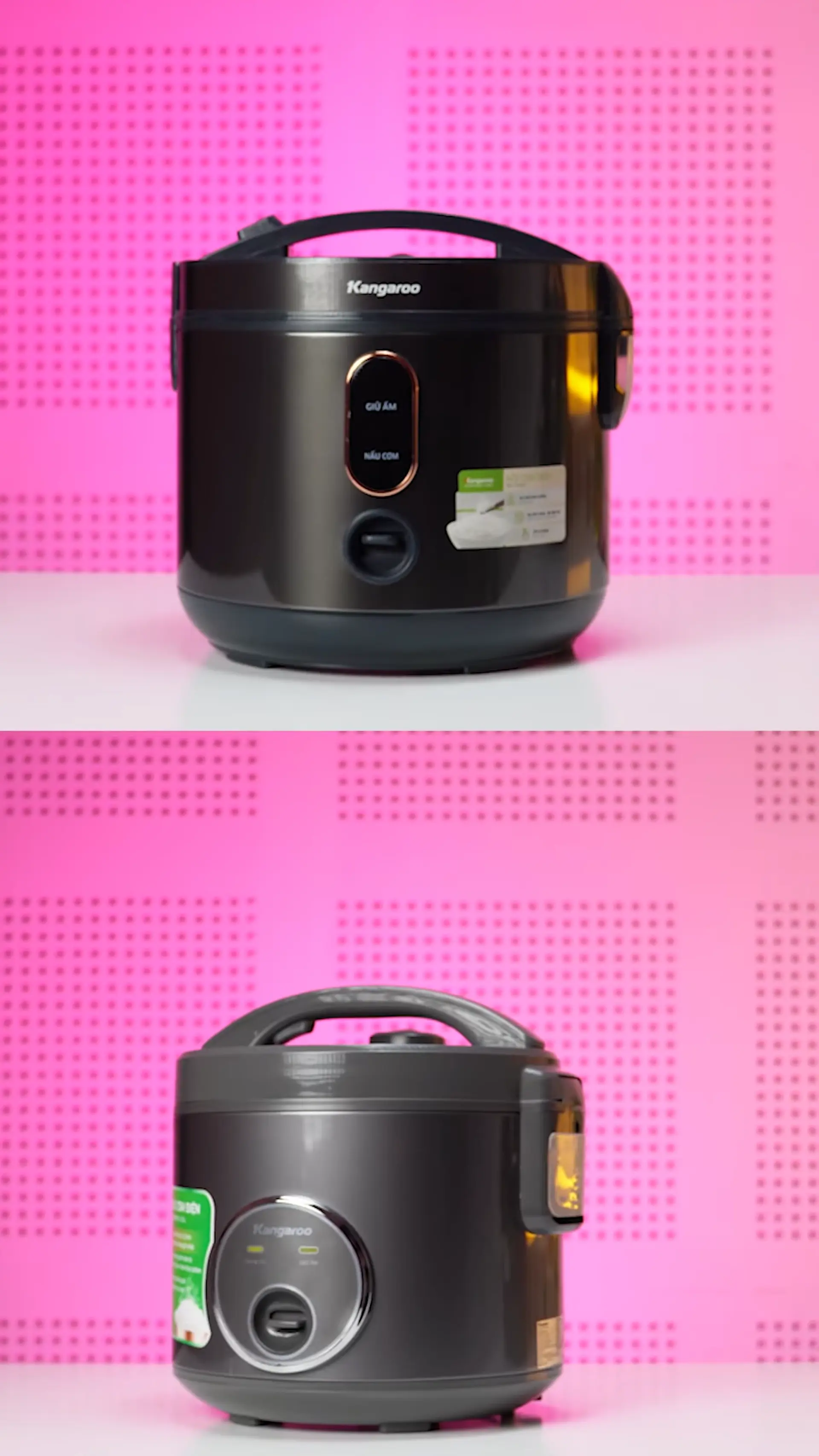 Chọn nồi cơm điện Kangaroo KGRC18M3 hay KGRC15M1 – Đâu là lựa chọn hoàn hảo cho gia đình bạn!!