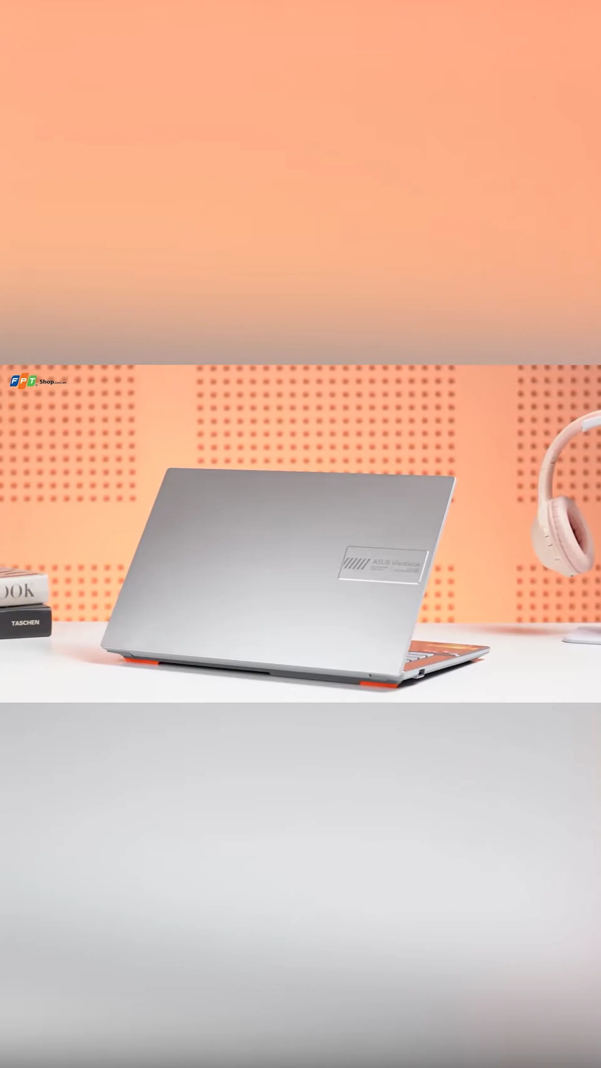 Máy tính xách tay Asus Vivobook E1404FA-EB482W R5-7520U/16GB/512GB/14.0" FHD/Win11_Bạc