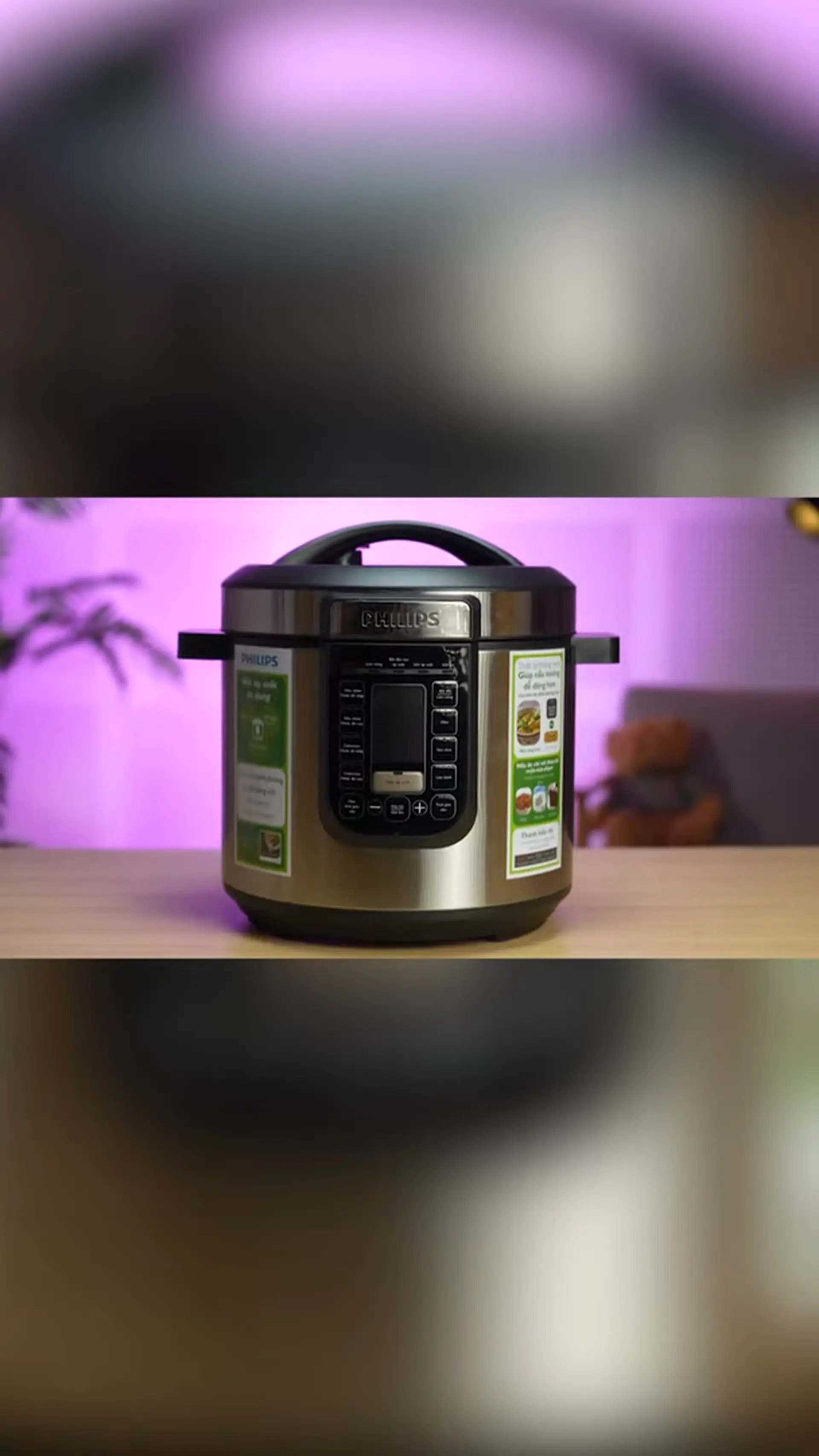 Nồi áp suất điện tử Philips 6 lít HD2237/66 - Ngon chuẩn vị từng bữa ăn